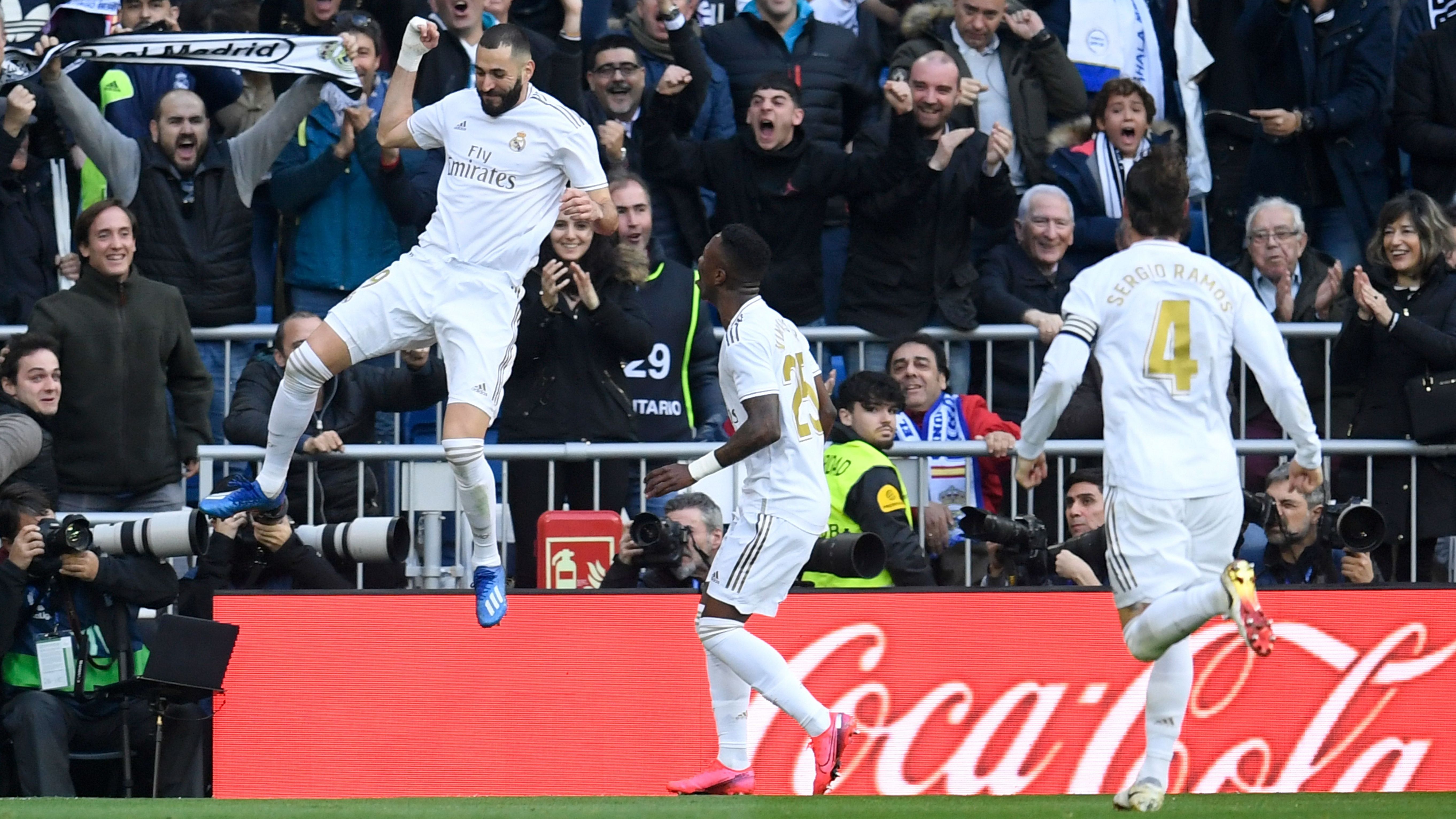 Karim Benzema Real Madrid Atletico LaLiga 01022020