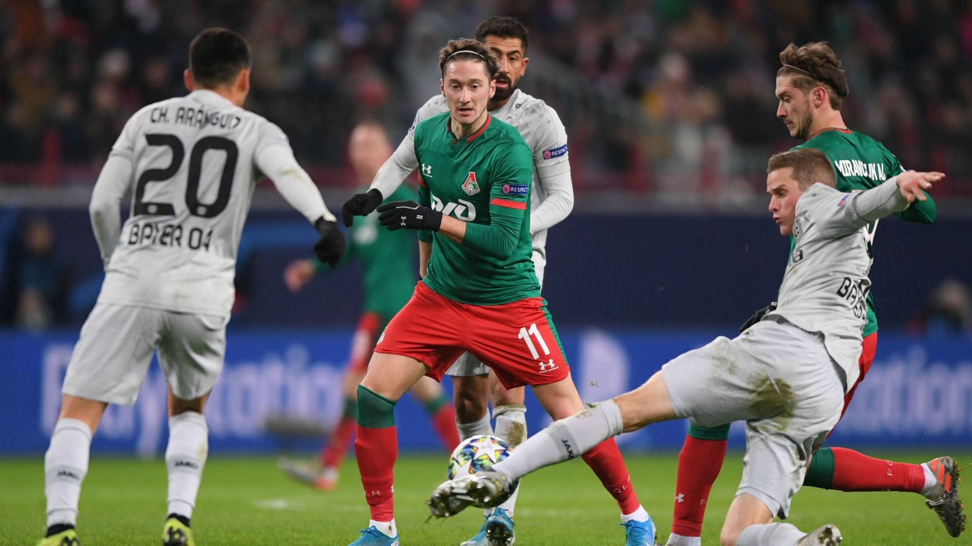 Charles Aránguiz / Leverkusen - Lokomotiv