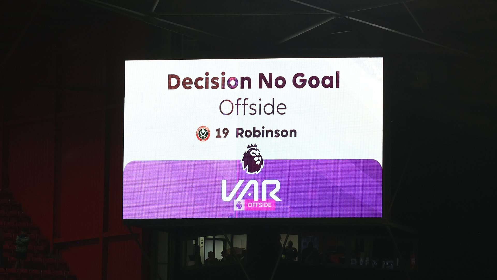 VAR Brentford no goal 2023-24