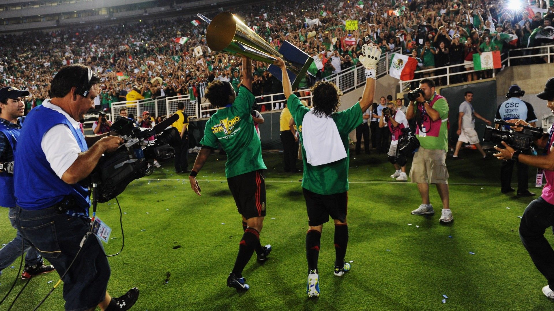 Andrés Guardado Giovani dos Santos Copa Oro 2011