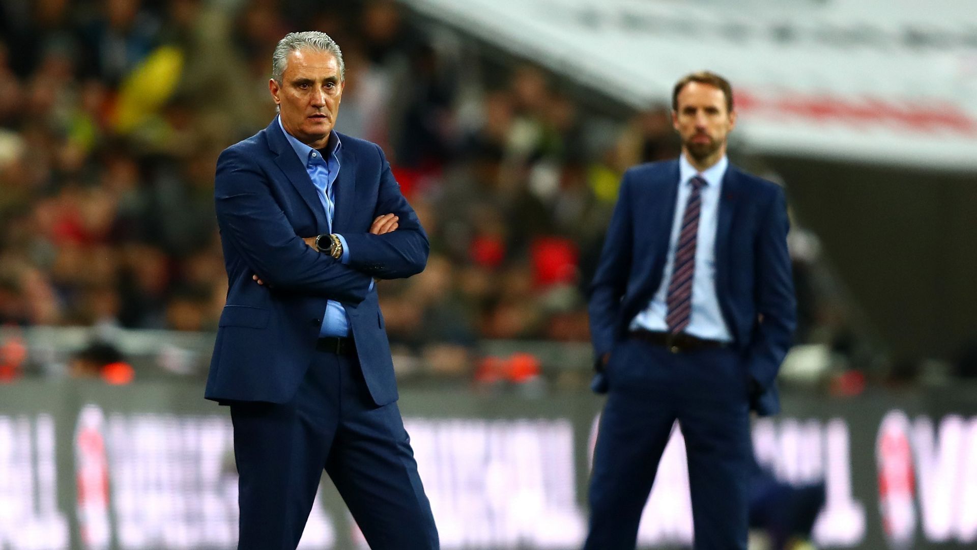 Tite Gareth Southgate England Brazil Friendly 14112017