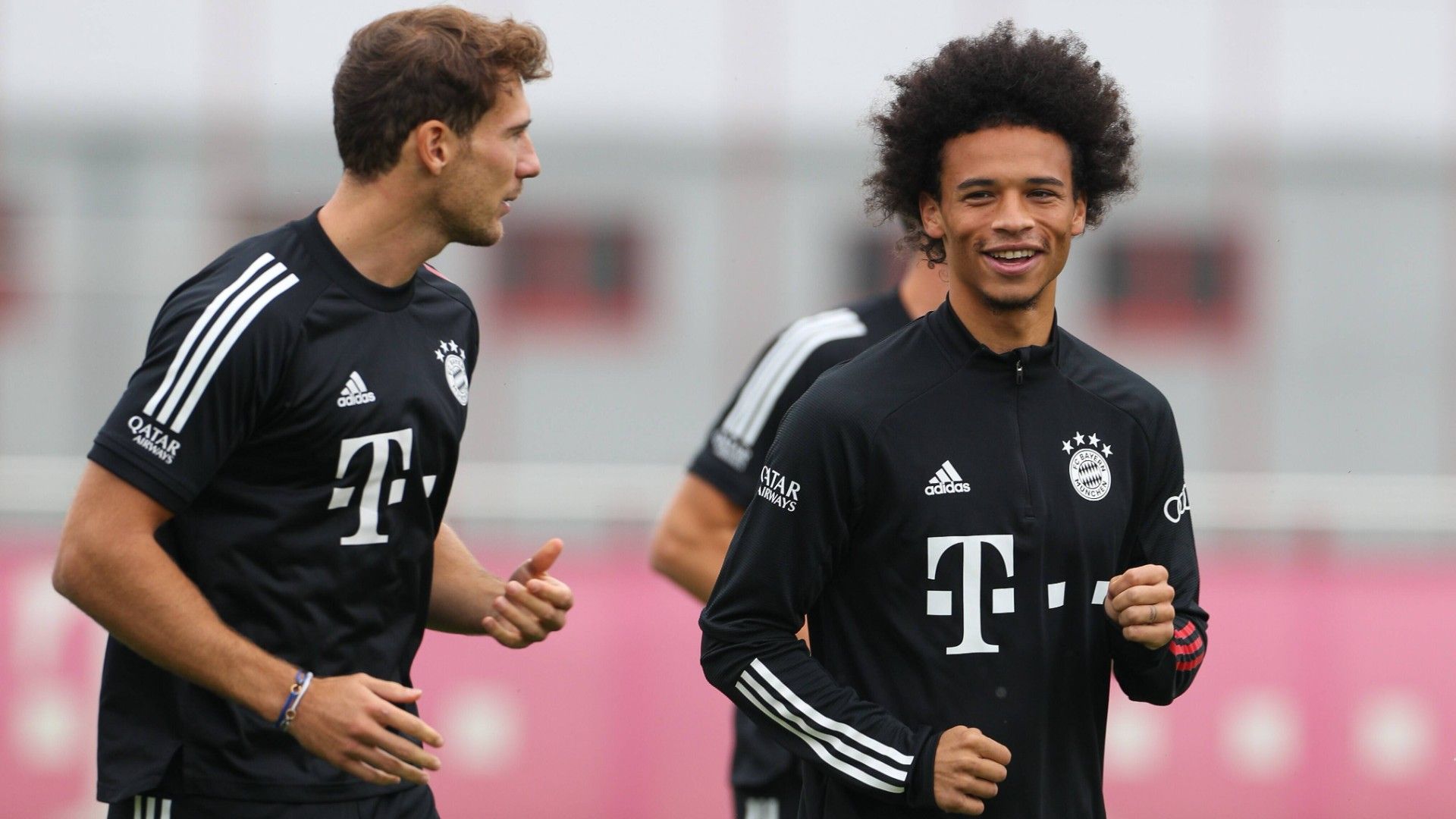 ONLY GERMANY Leon Goretzka Leroy Sane FC Bayern