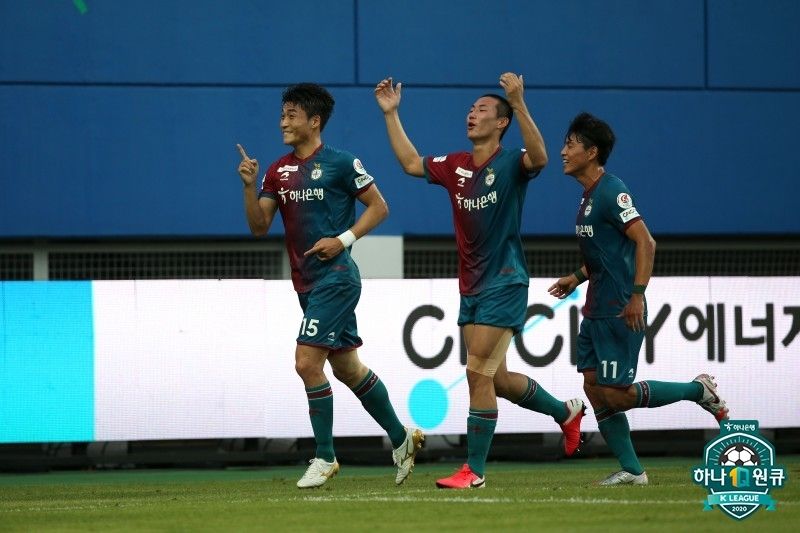 대전하나시티즌 득점