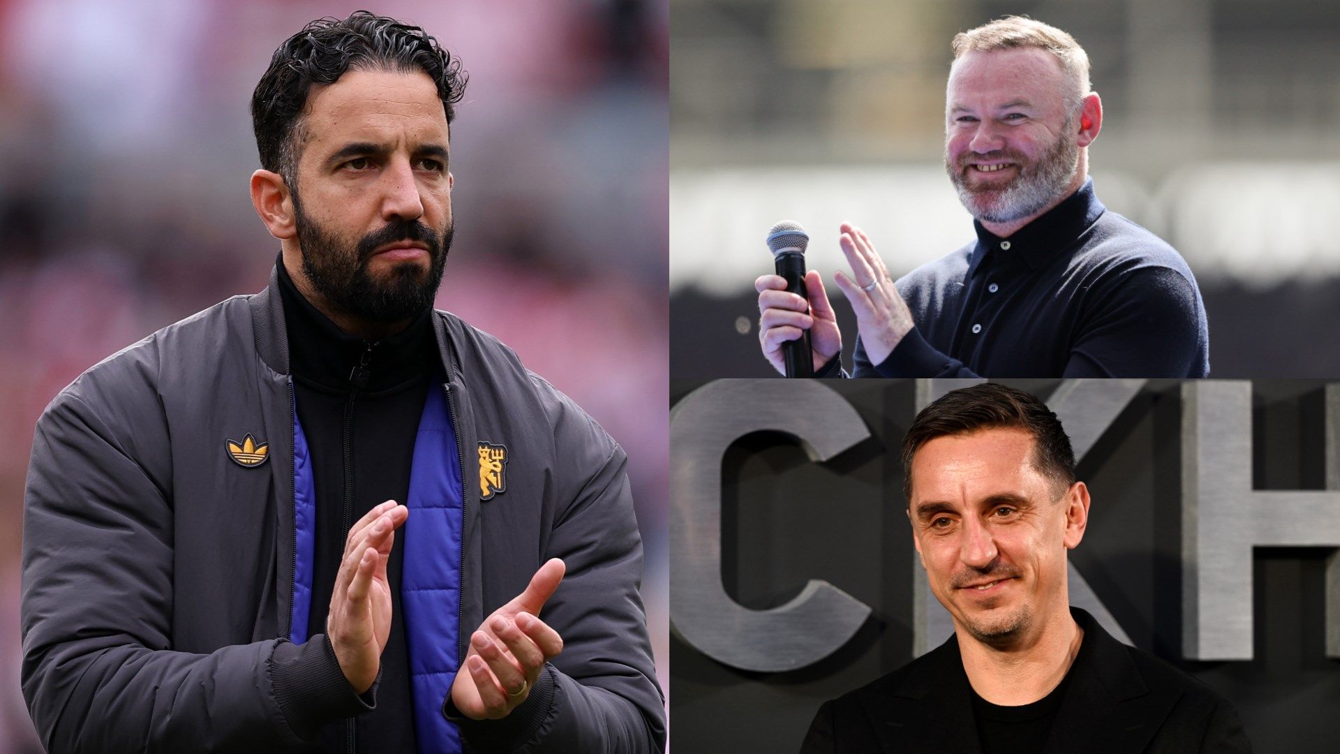 Man United Amorim Rooney Neville