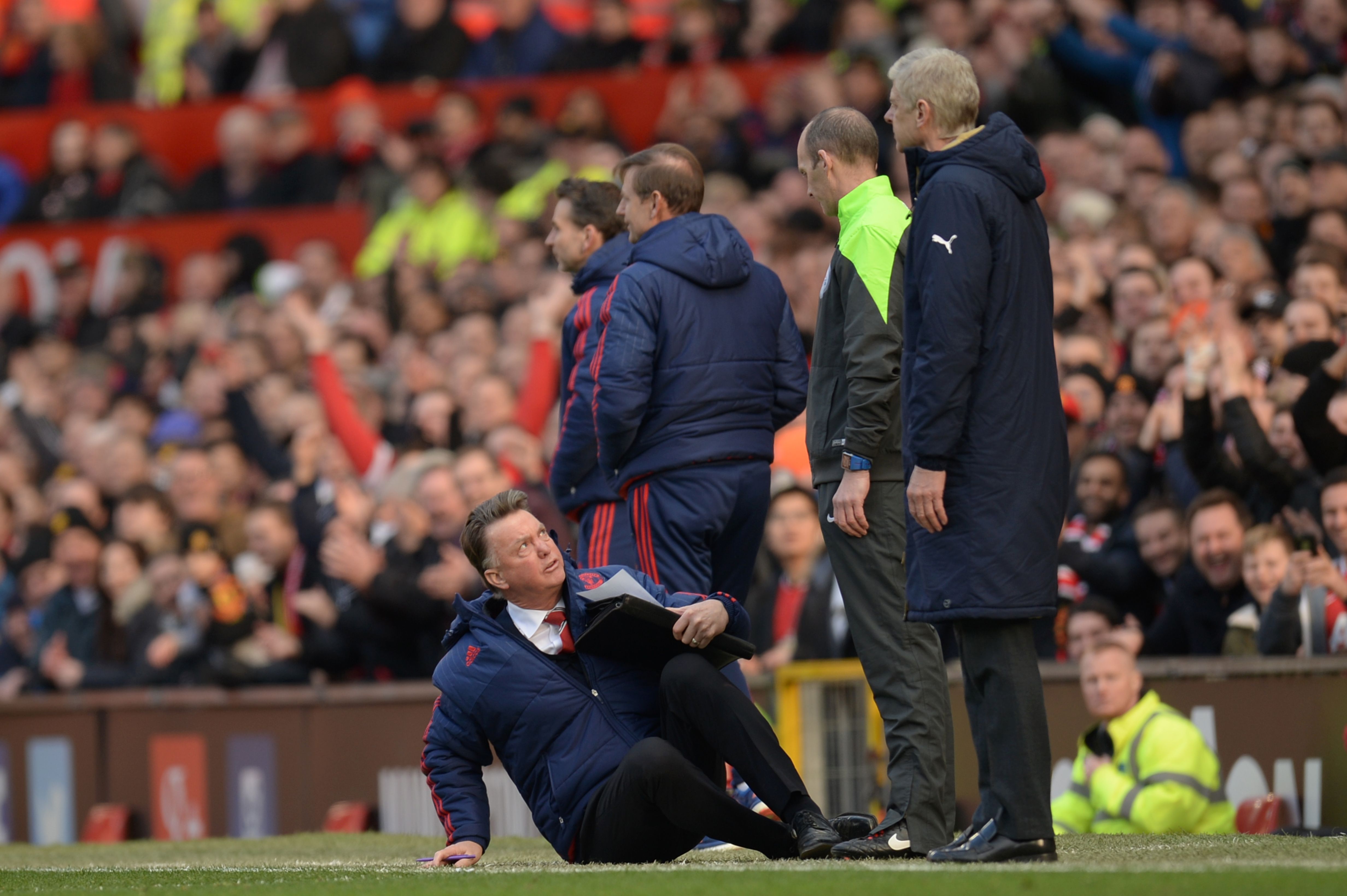 El reclamo de Van Gaal