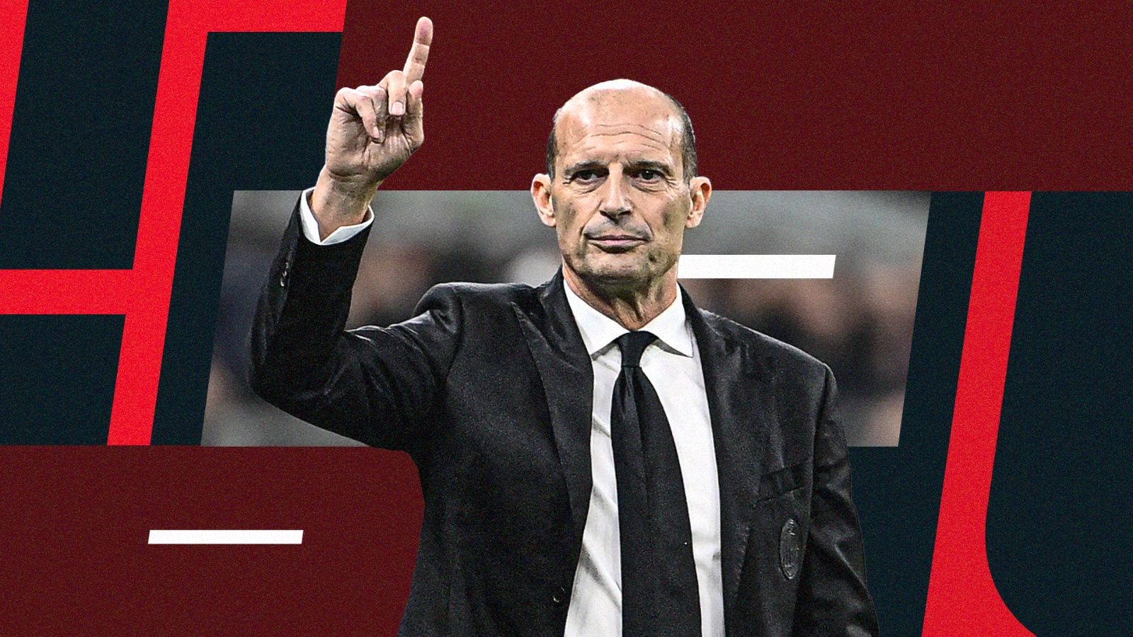 Grafica Allegri scontri diretti Milan 2025 26