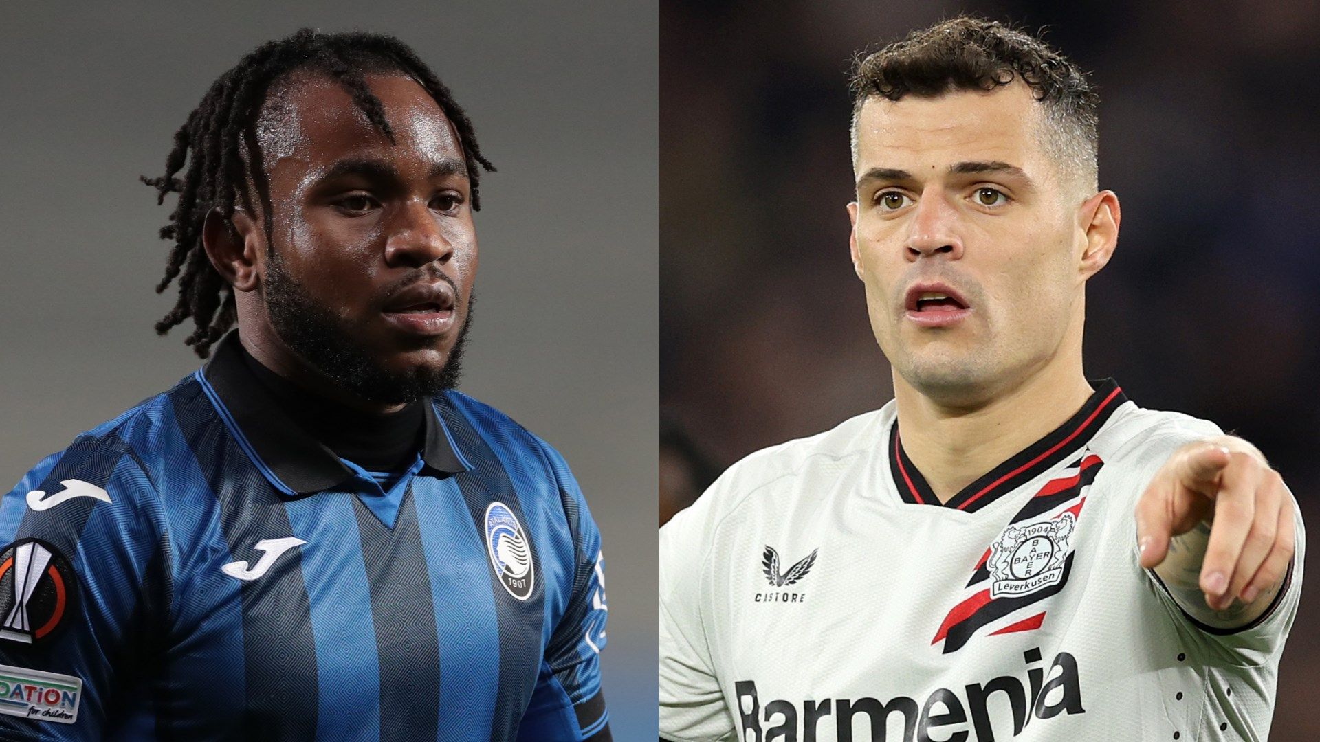 Ademola Lookman Granit Xhaka Atalanta Bayer Leverkusen