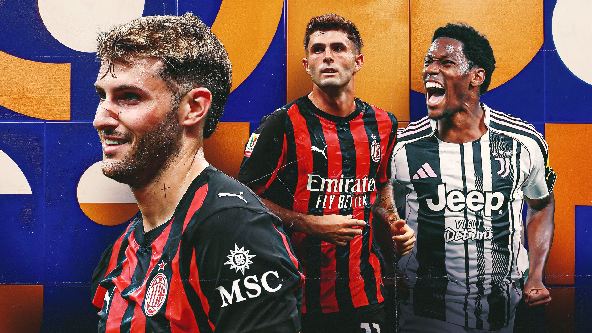 Christian Pulisic, Santiago Gimenez, Jonathan David