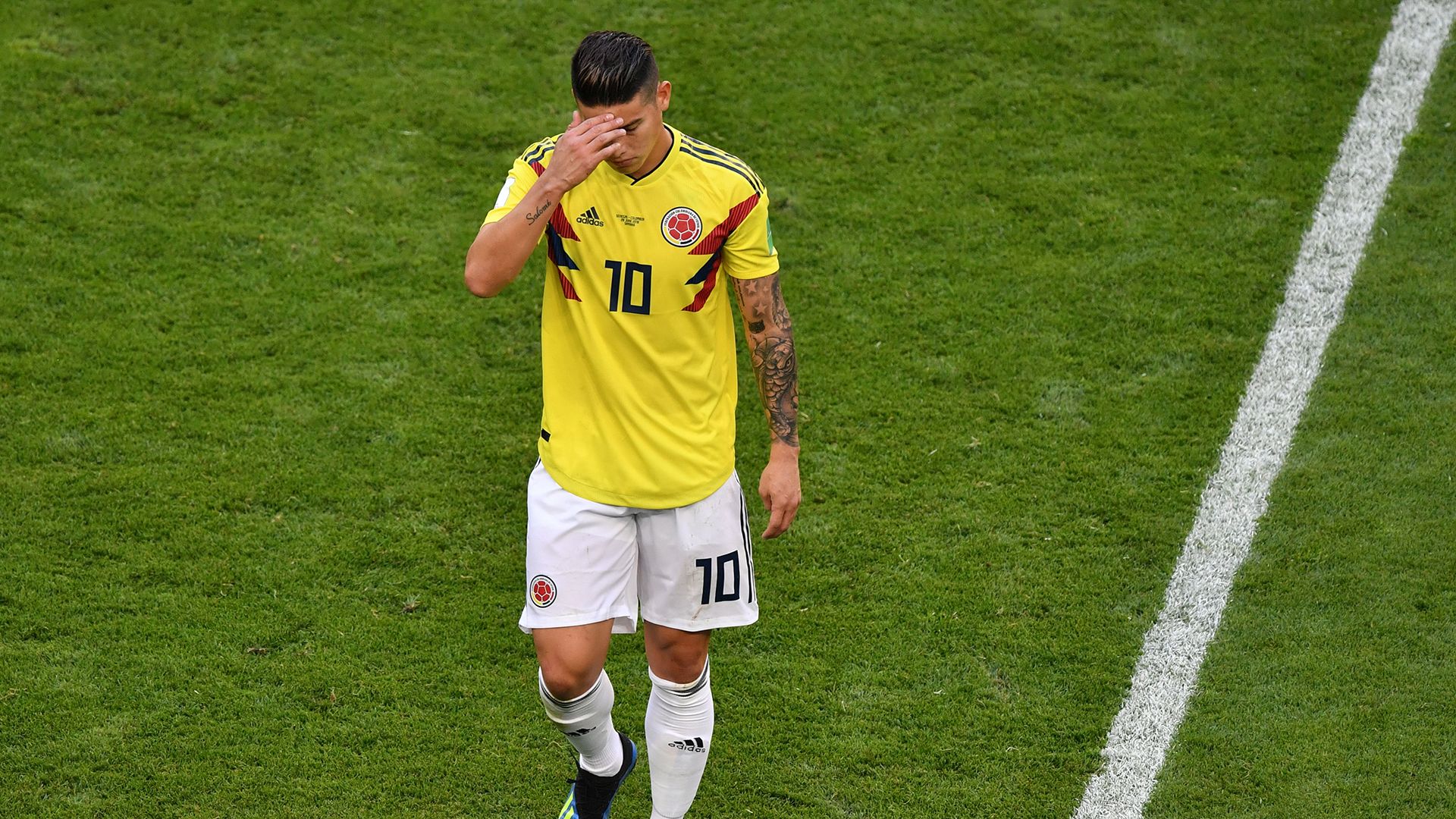 James Rodriguez Colombia World Cup 2018