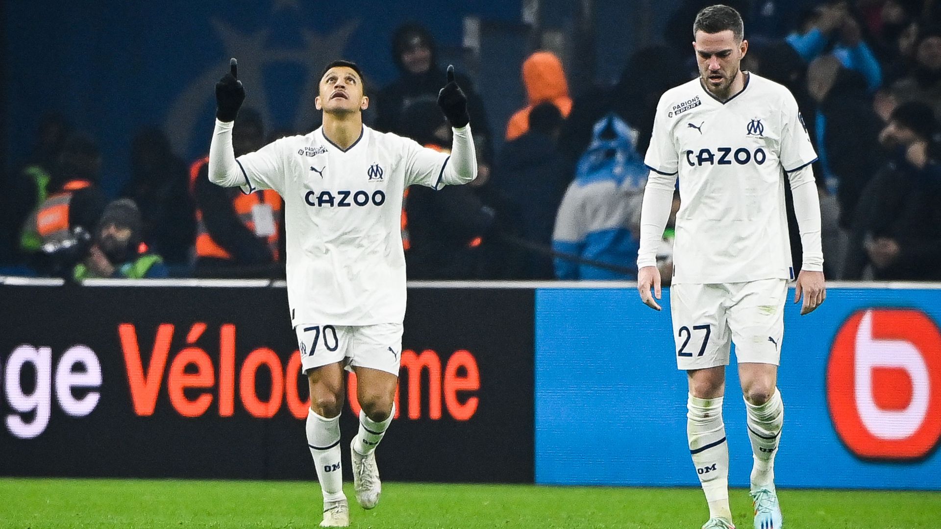 Alexis Sanchez Marseille Monaco Ligue 1 28012022