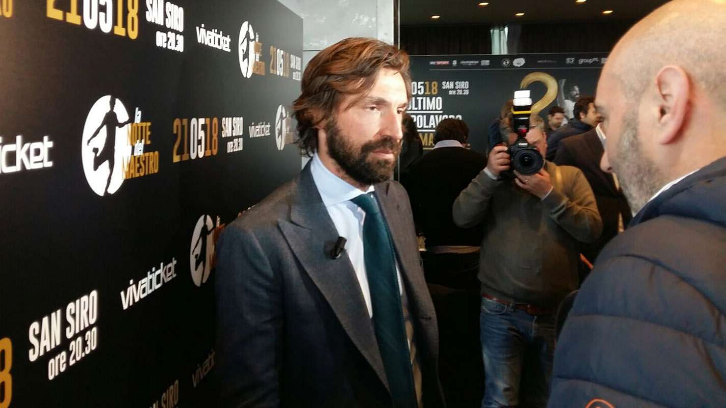 Andrea Pirlo press conference