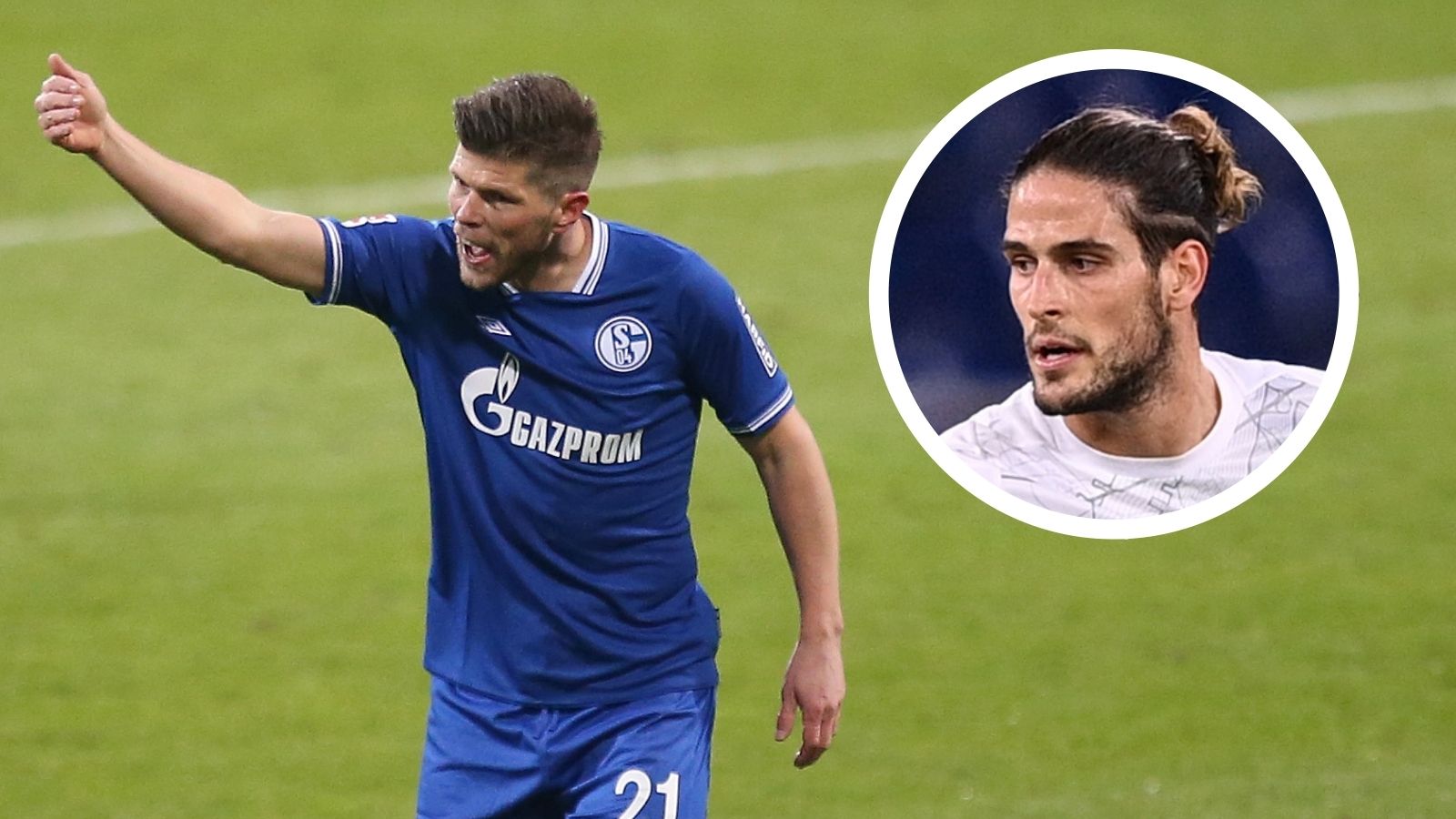 Goncalo Paciencia Klaas-Jan Huntelaar Schalke