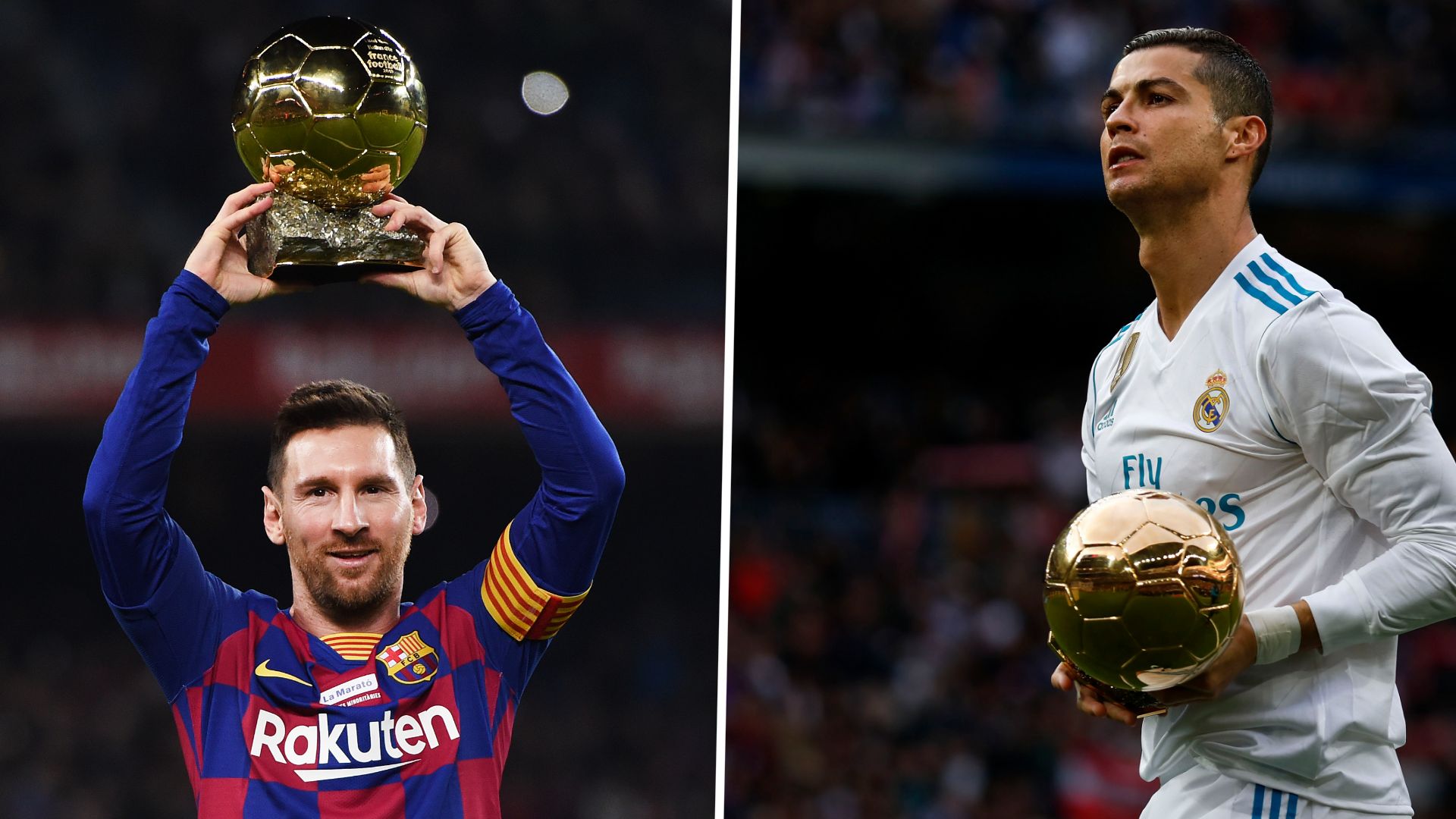 Messi y Cristiano Ronaldo GFX