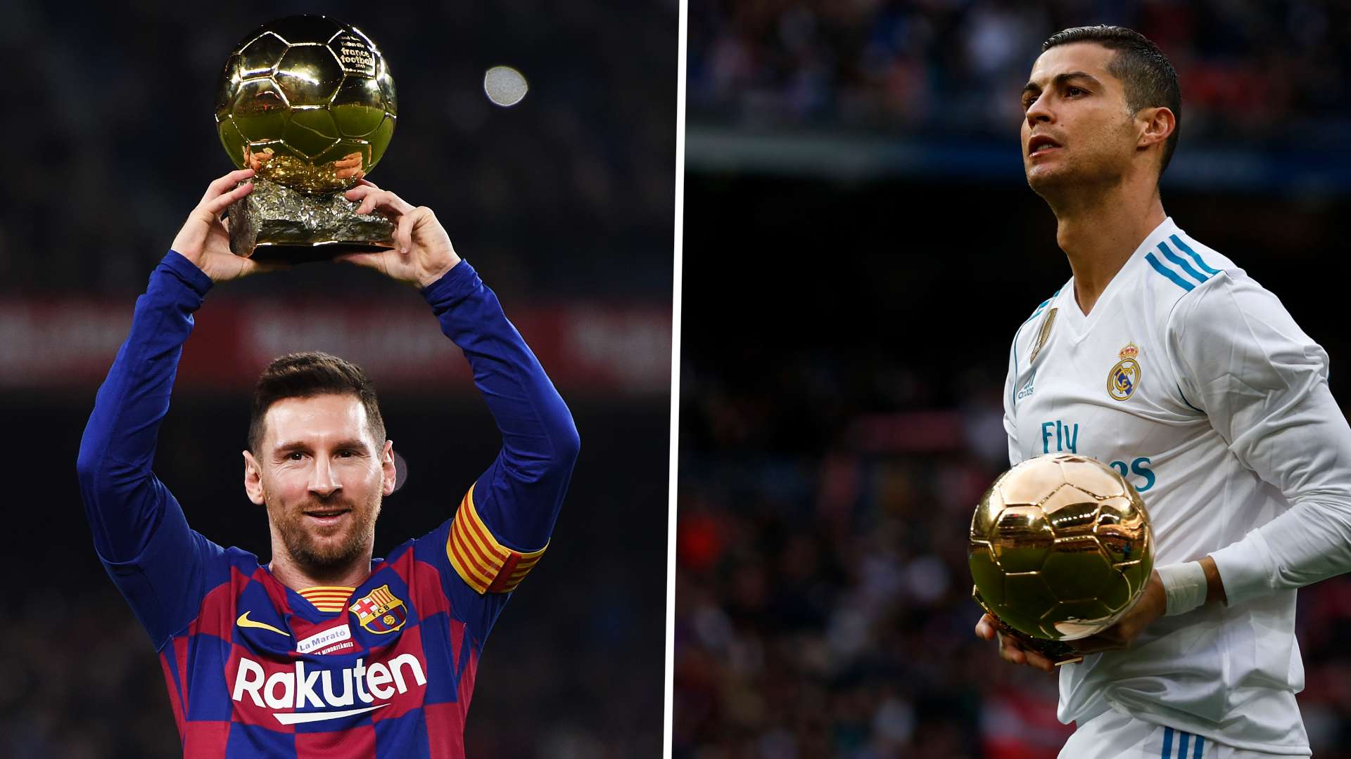 Messi y Cristiano Ronaldo GFX