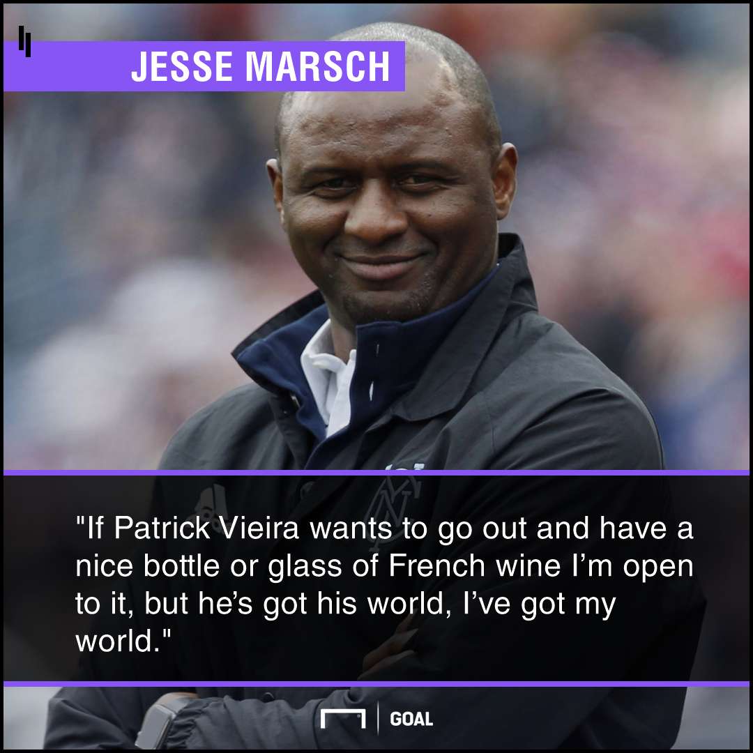 Jesse Marsch Patrick Vieira quote