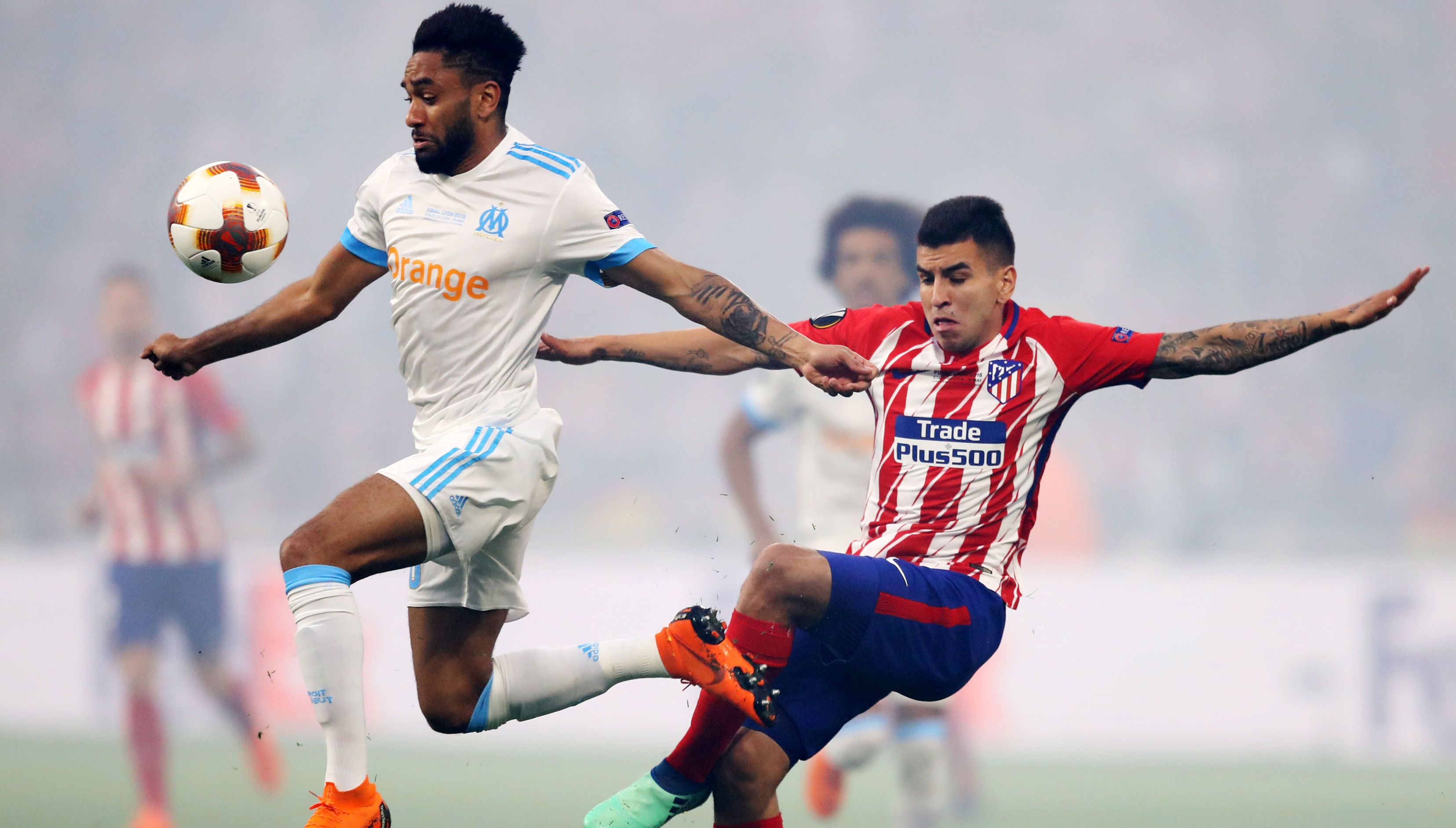 Jordan Amavi Angel Correa Marseille Atletico Madrid UEFA Europa League 16052018