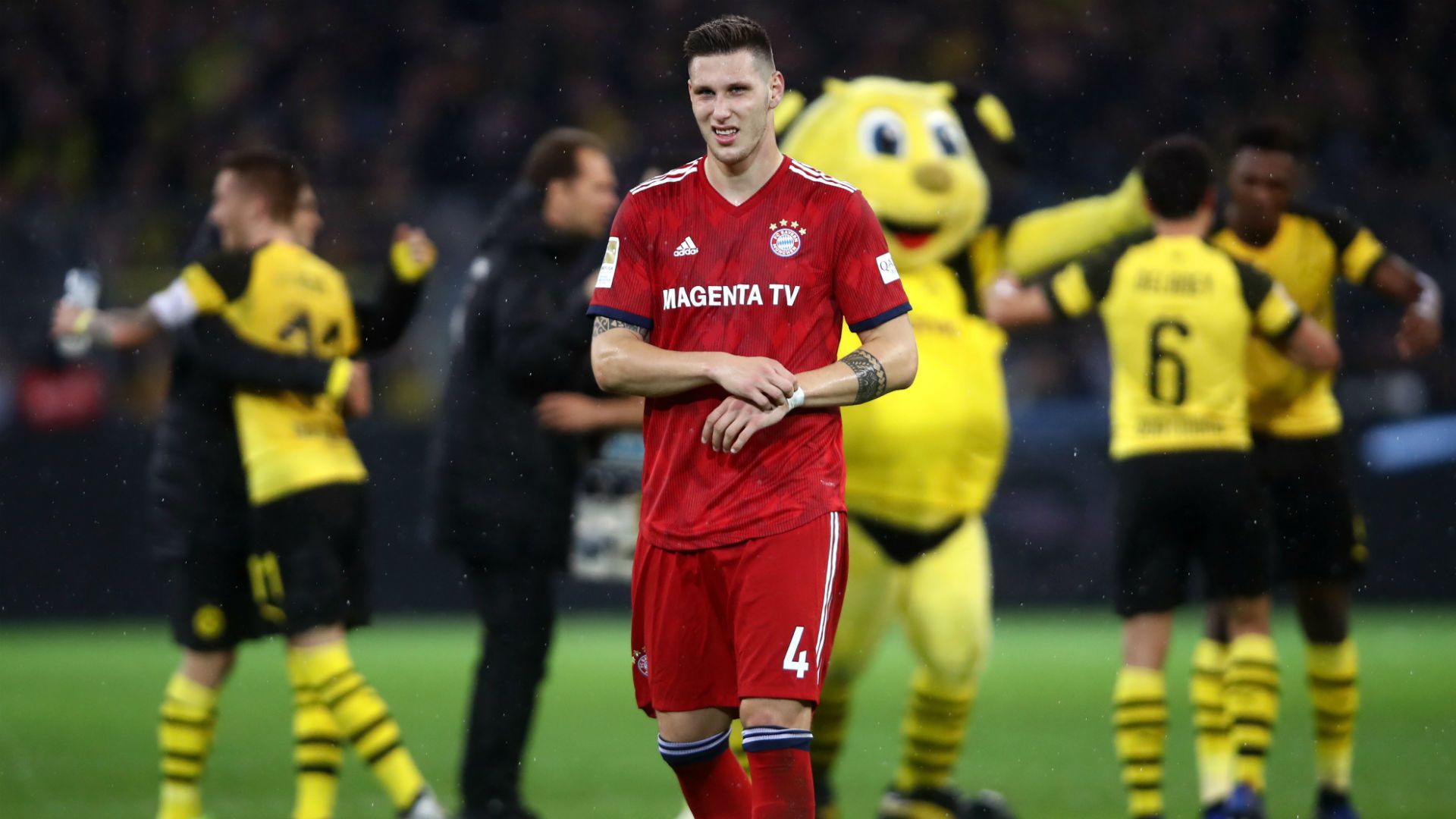 Niklas Süle FC Bayern Borussia Dortmund 2018