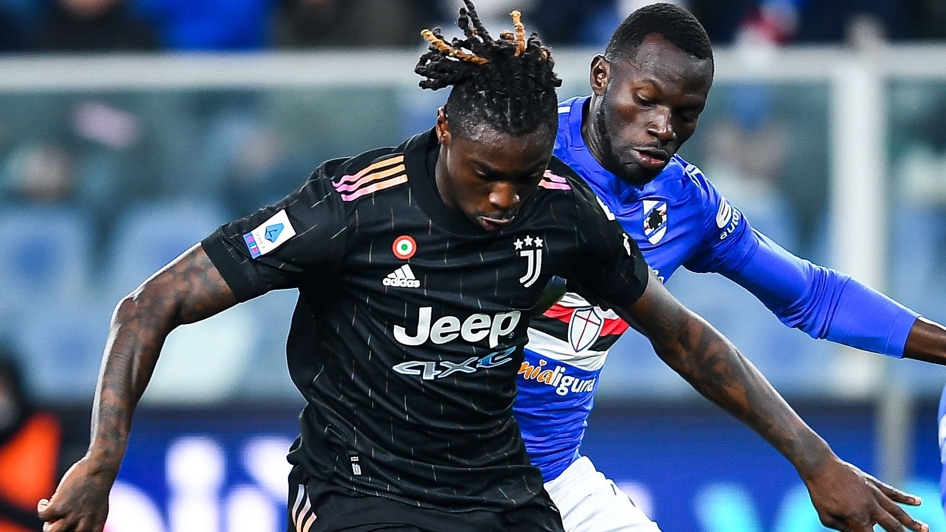 Kean Sampdoria Juventus Serie A