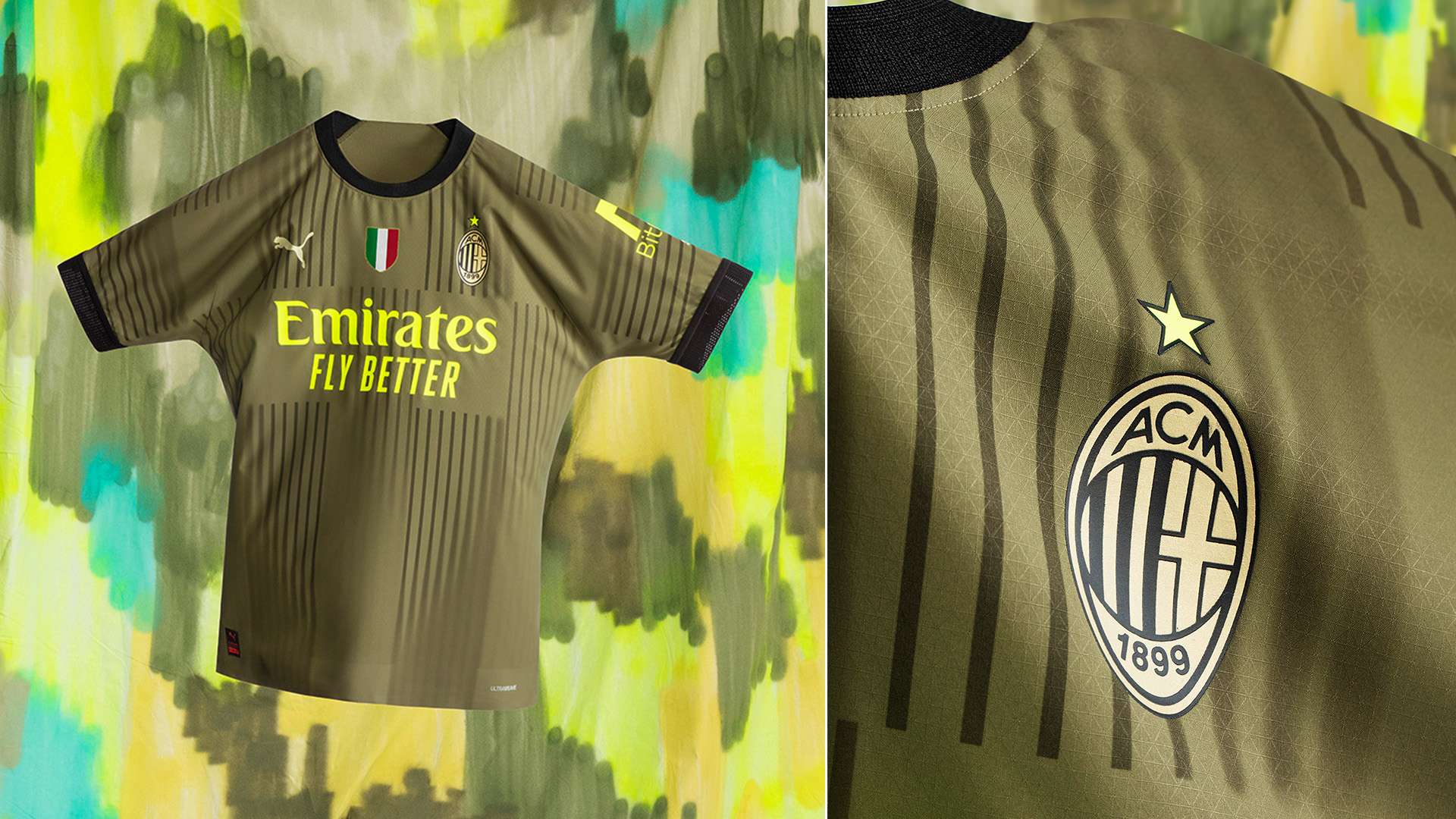 AC Milan 2022-23 Third Kit - close up 