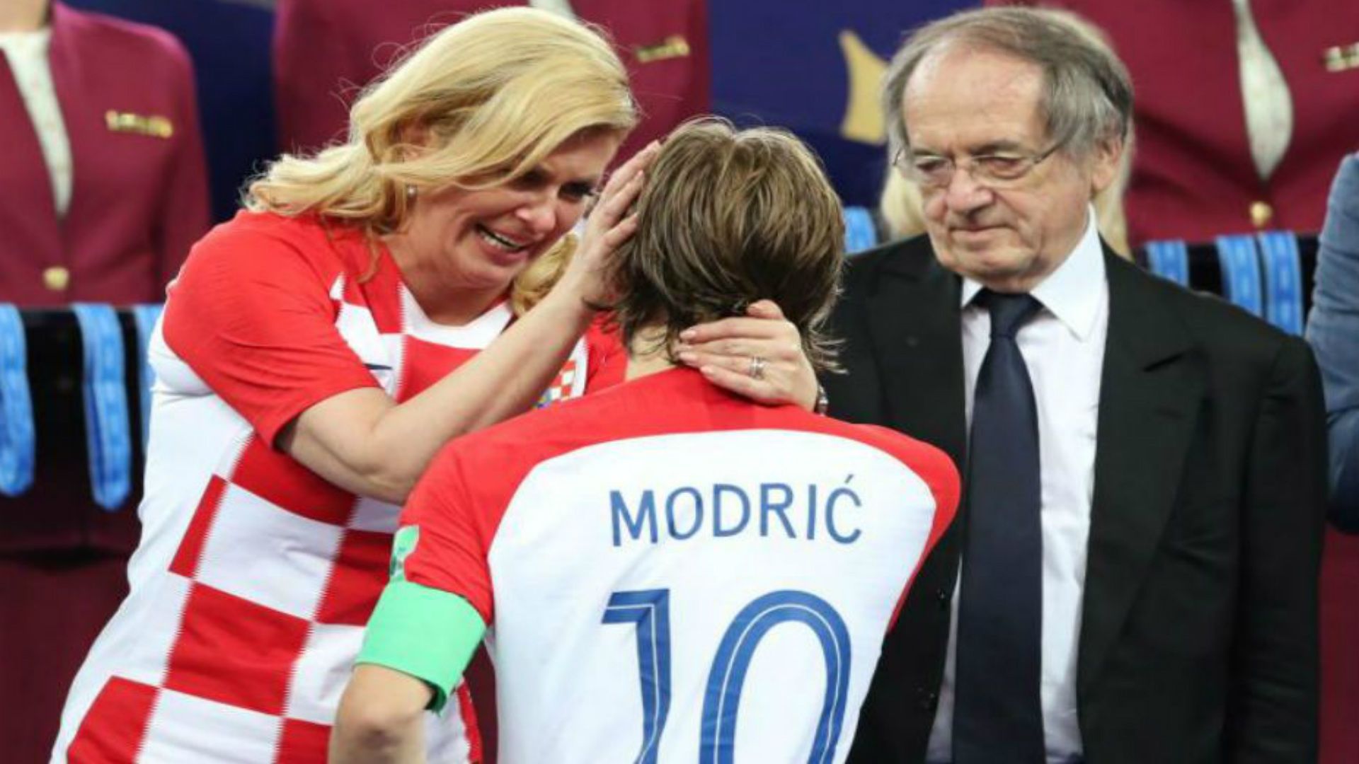 Croatia President Kolinda Grabar-Kitarovic.