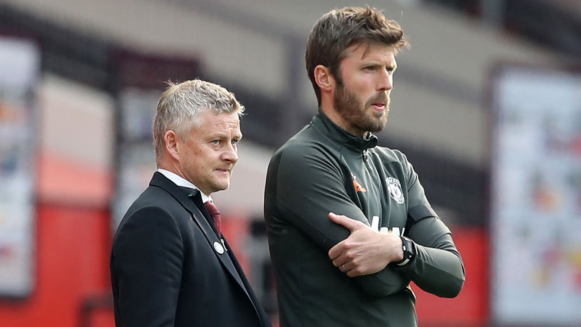 Ole Gunnar Solskjaer Michael Carrick Man Utd