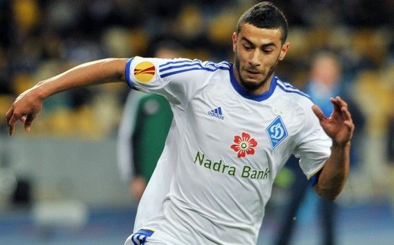 YOUNES BELHANDA DYNAMO KIEV KRC GENK UEFA EUROPA LEAGUE 09192013