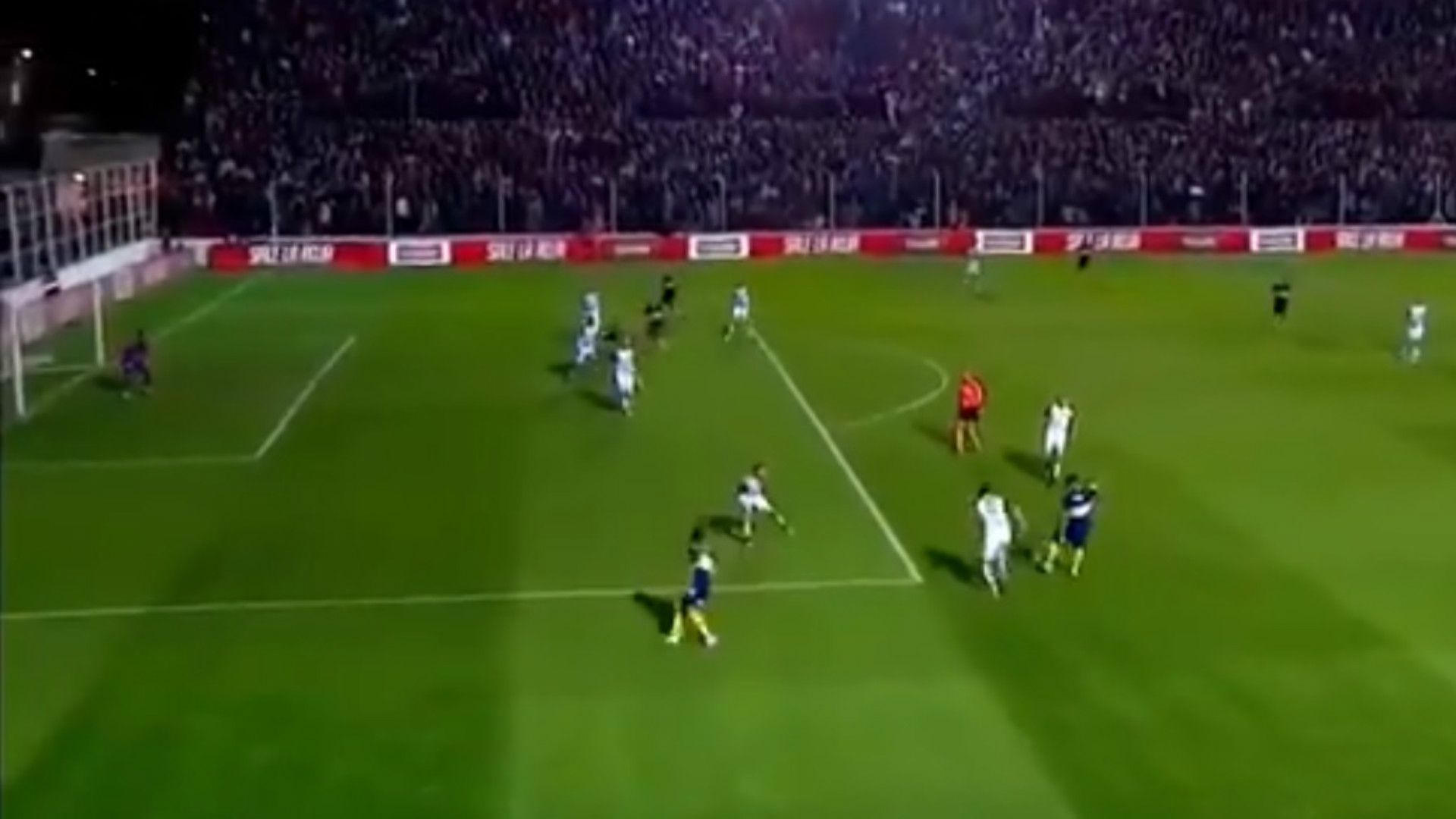 Captura Fabra Tevez Boca Patronato Superliga 04082019