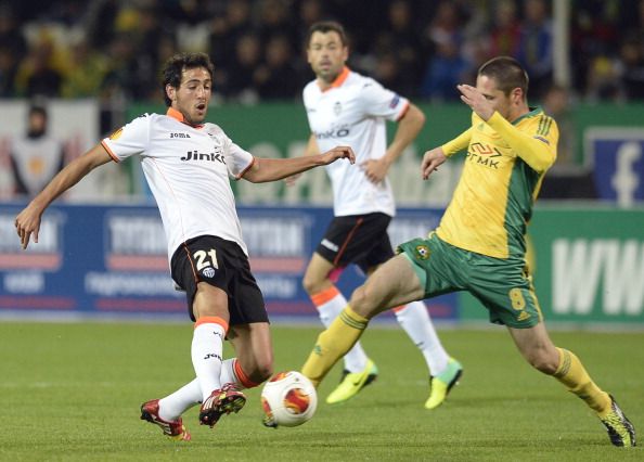 Daniel Parejo Artur Tlisov Valencia Kuban Europa League