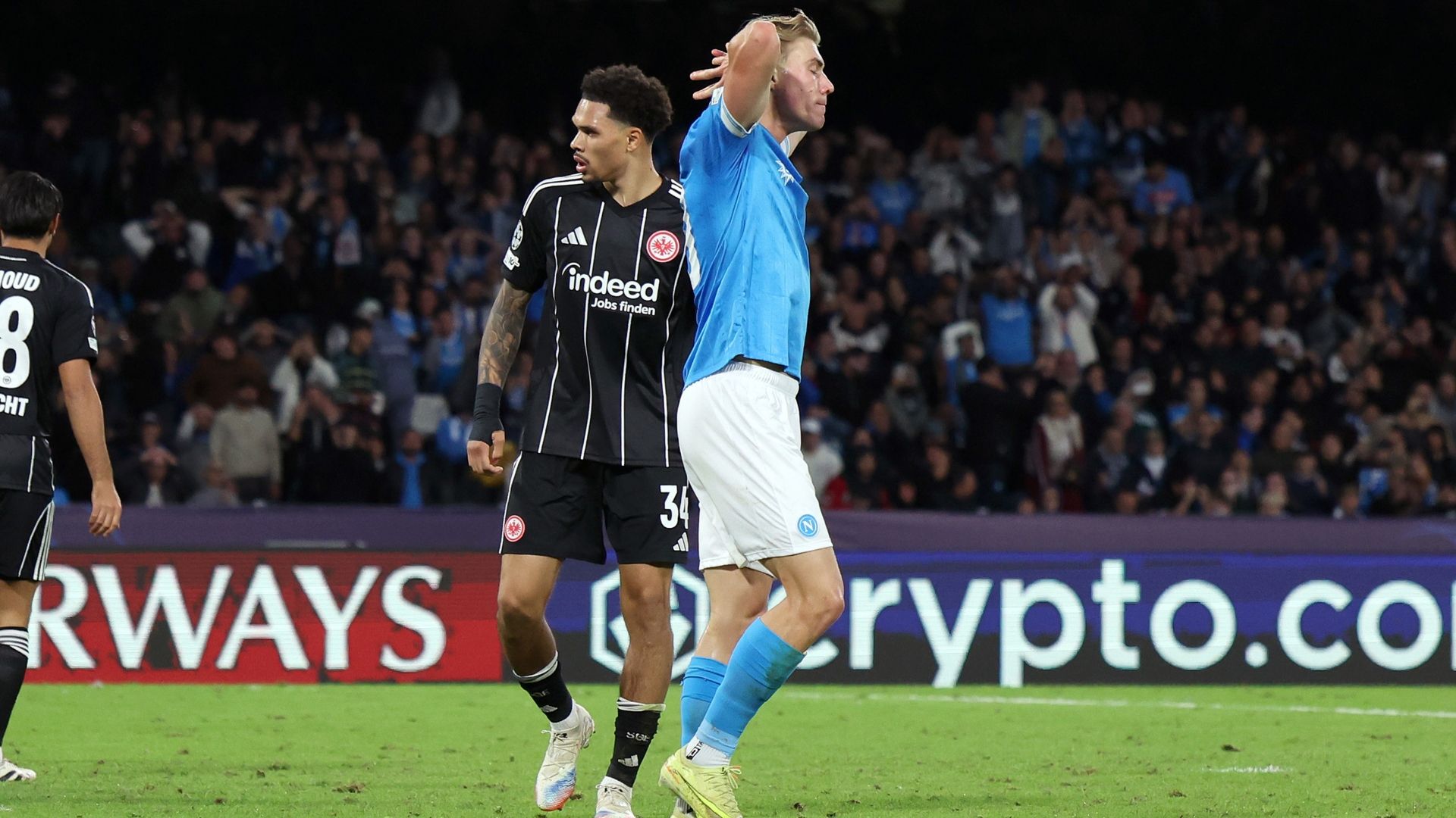 Hojlund Napoli Eintracht