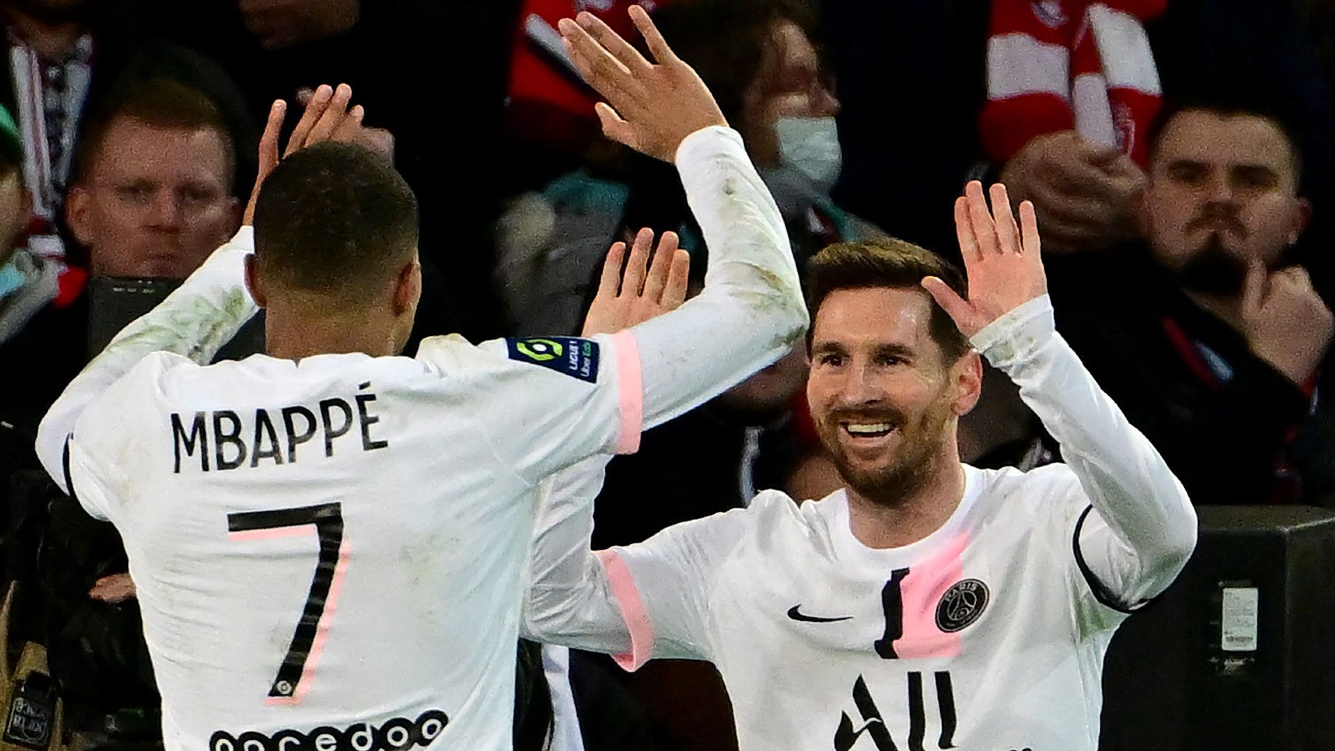 KYLIAN MBAPPE LIONEL MESSI PSG LIGUE 1 06022022