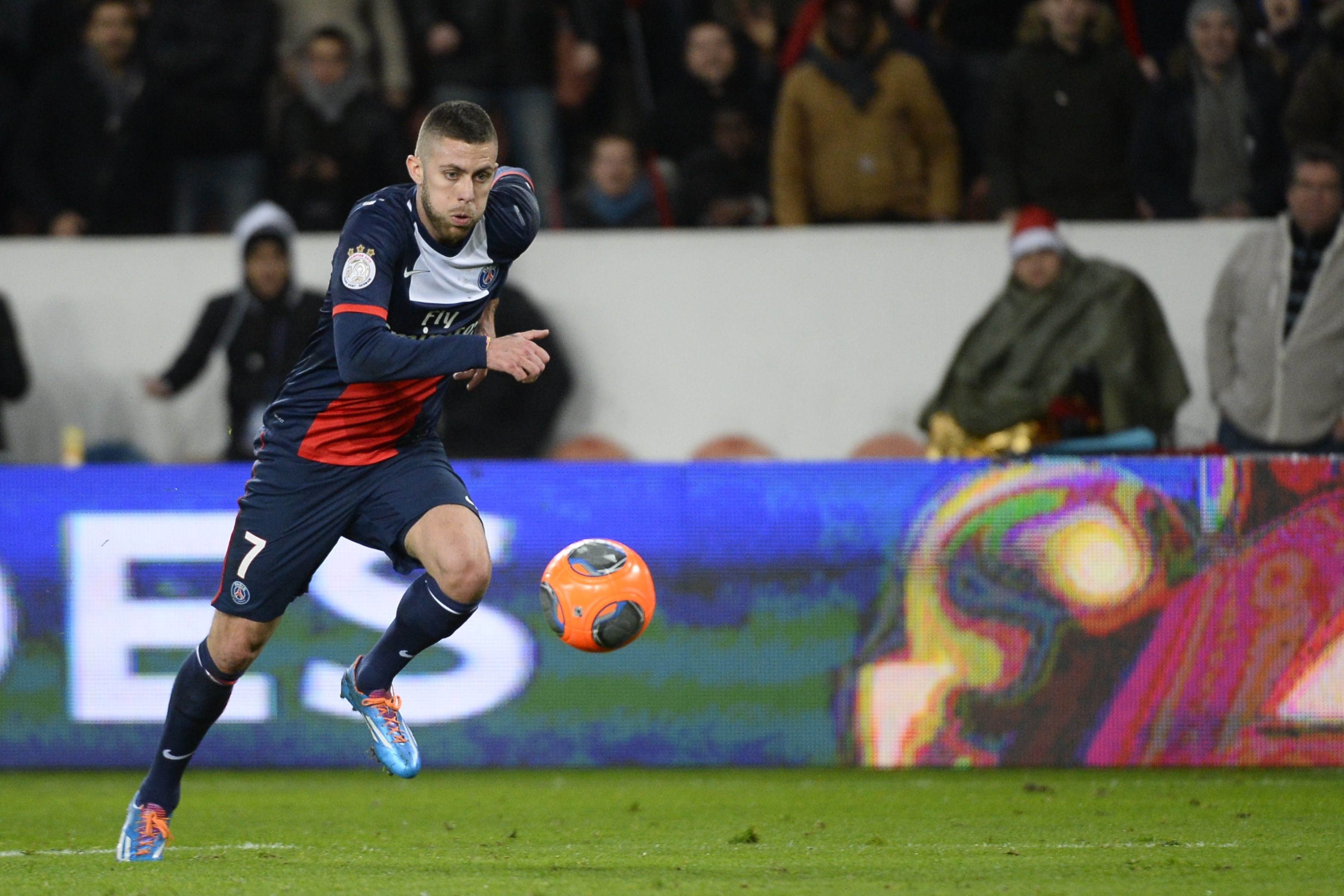 PSG winger Jeremy Menez