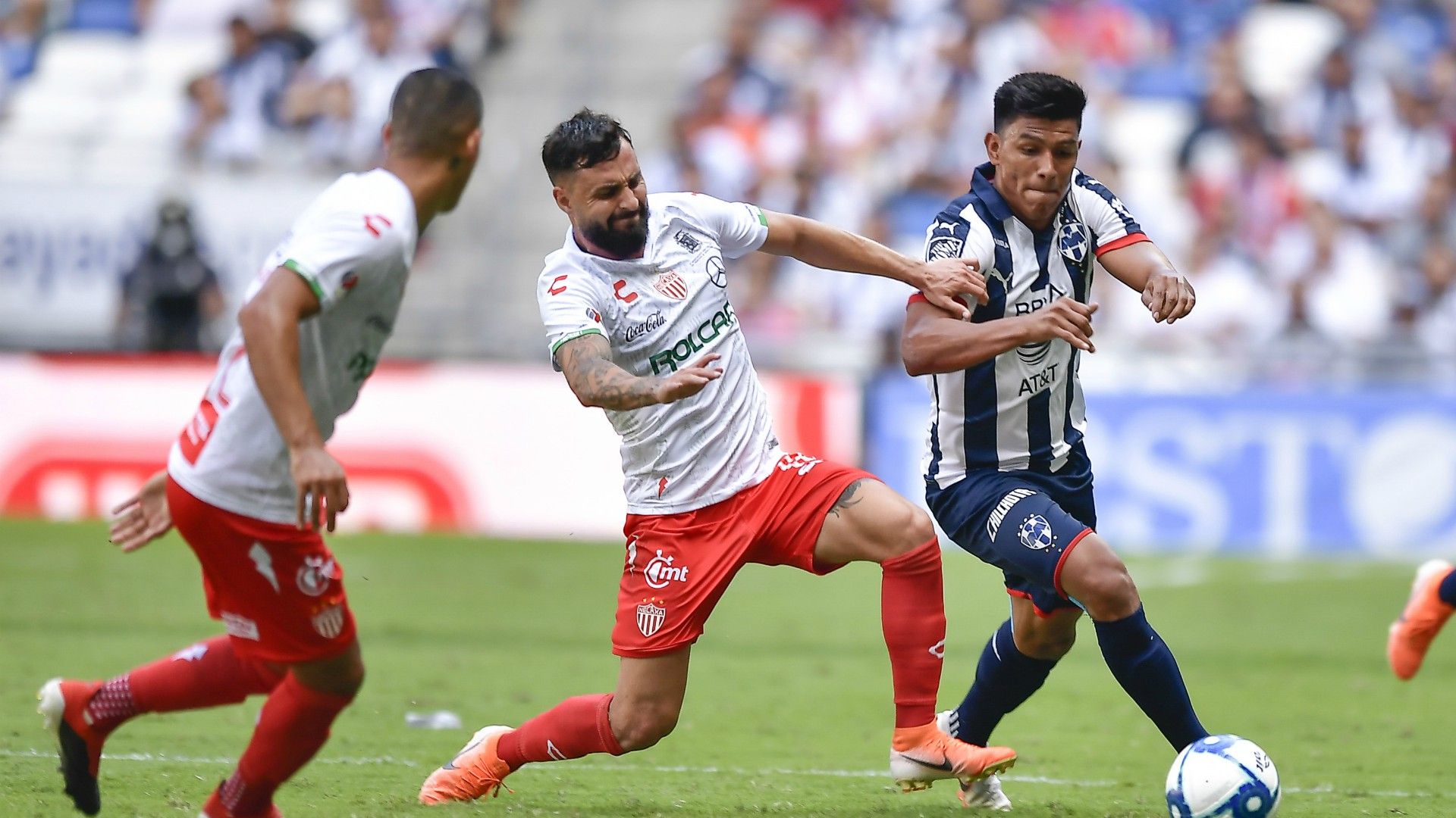 Monterrey Necaxa Luis Gallegos Jesús Gallardo