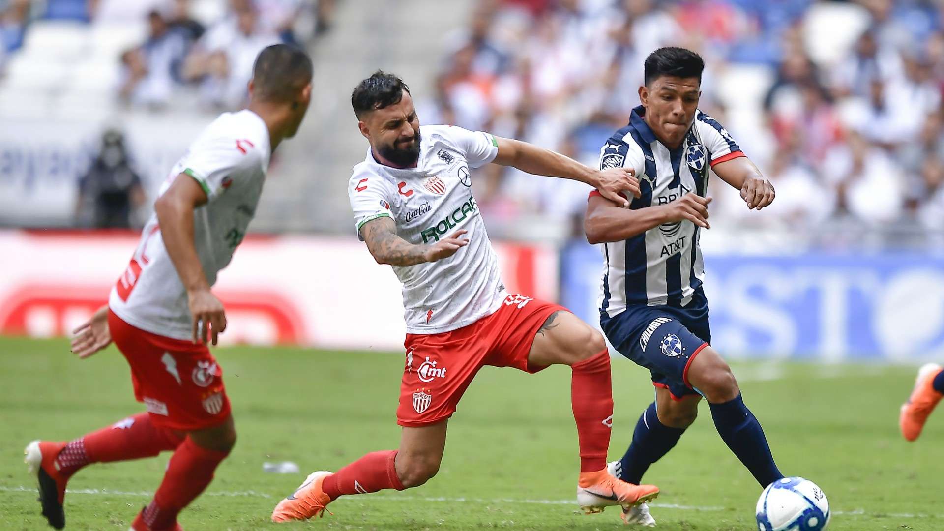 Monterrey Necaxa Luis Gallegos Jesús Gallardo