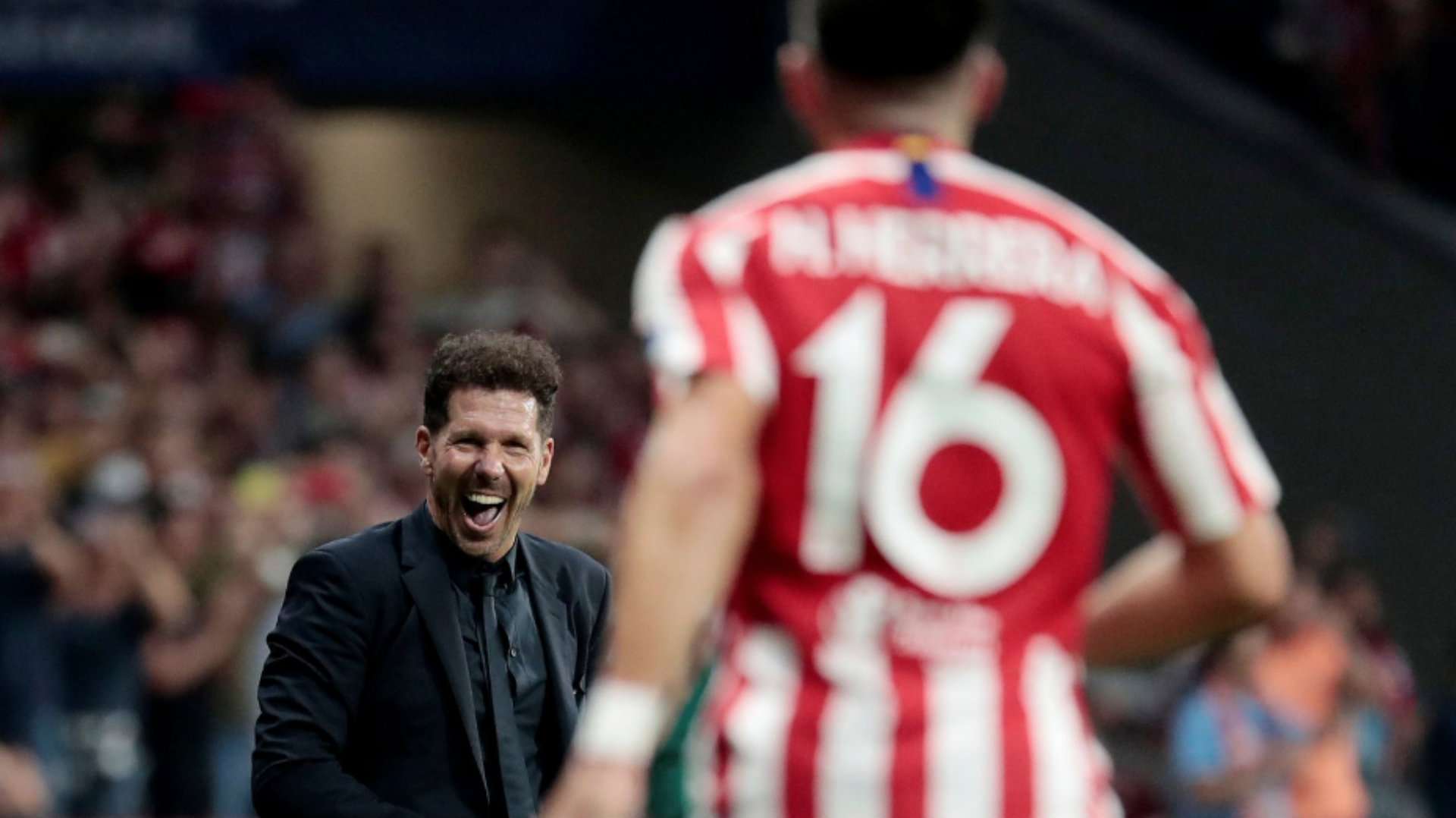 Diego Simeone Héctor Herrera Atlético de Madrid 180919