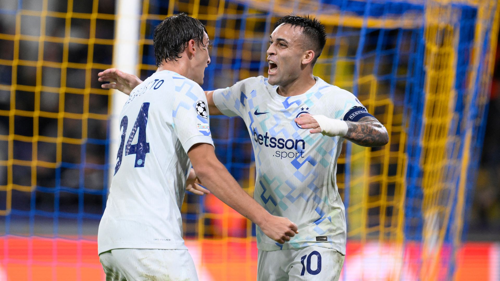 Union SG Inter Pio Esposito Lautaro Martinez