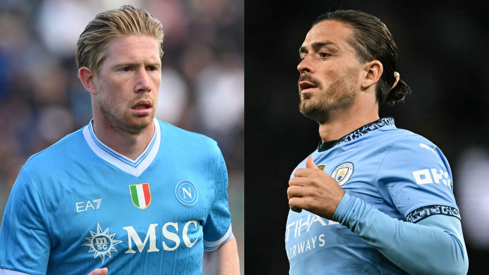 Jack Grealish Kevin De Bruyne