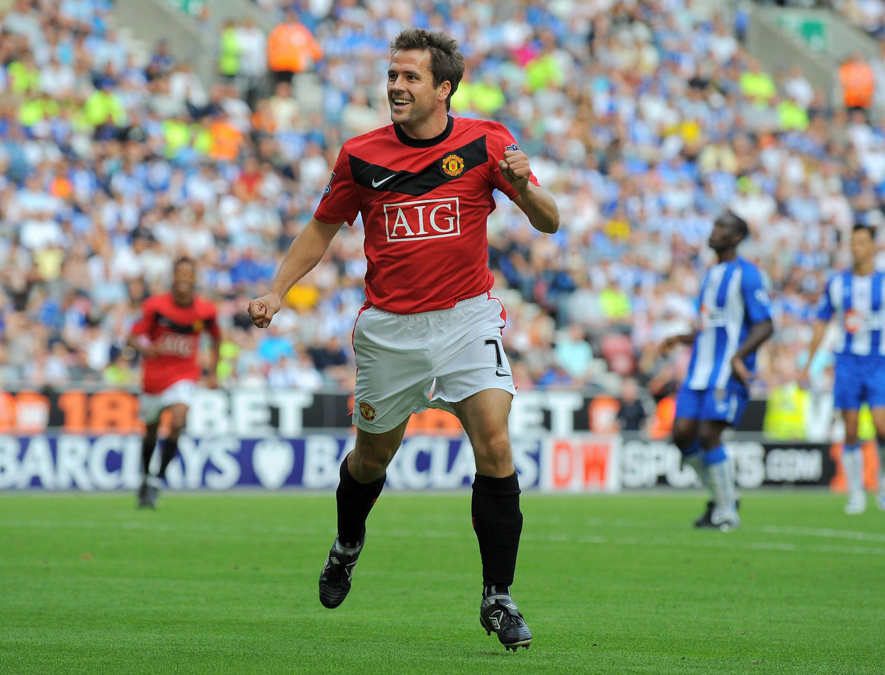 Michael Owen - Manchester United vs Wigan Athletic