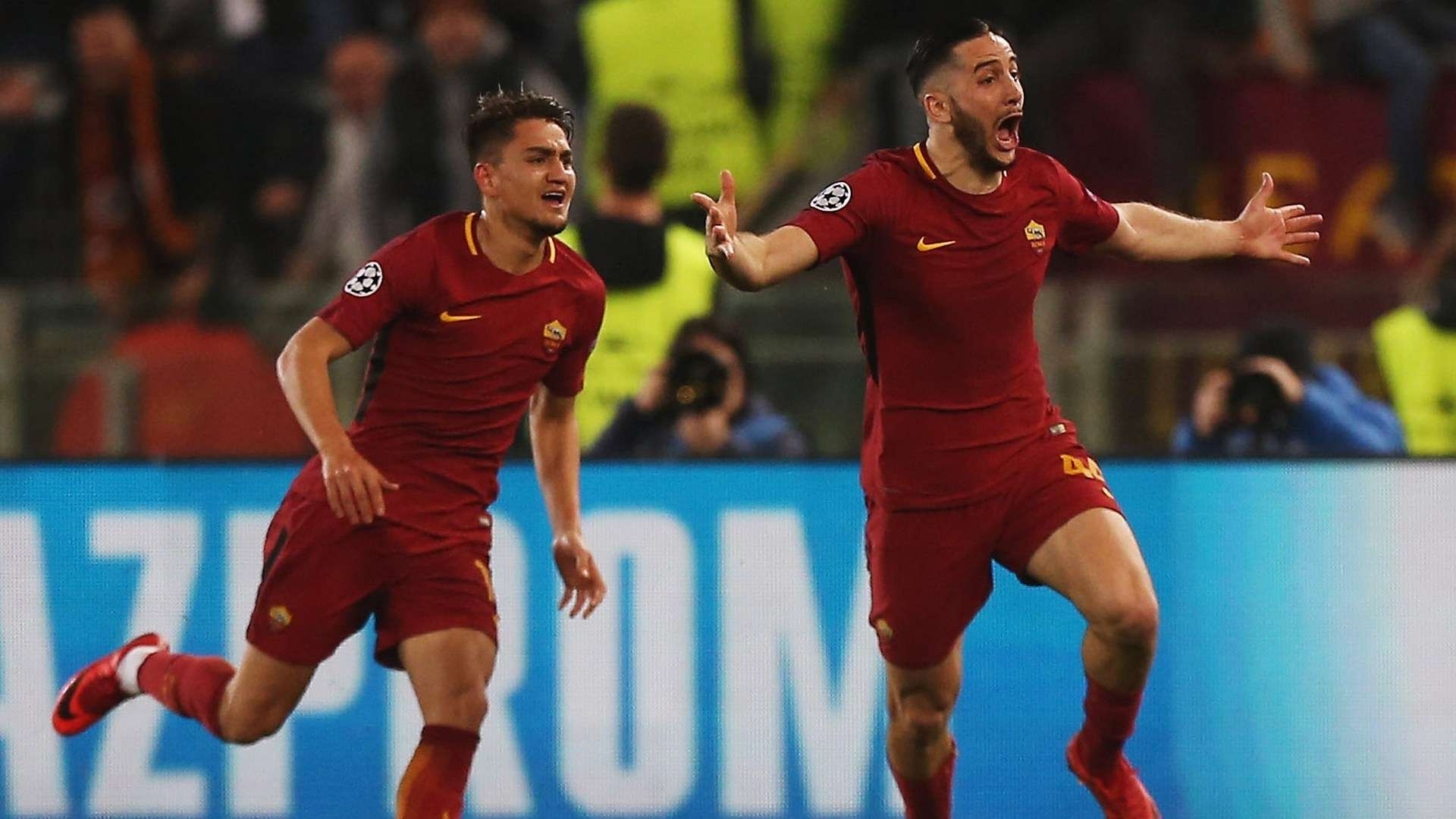 Cengiz Under Kostas Manolas Roma UCL 04102018