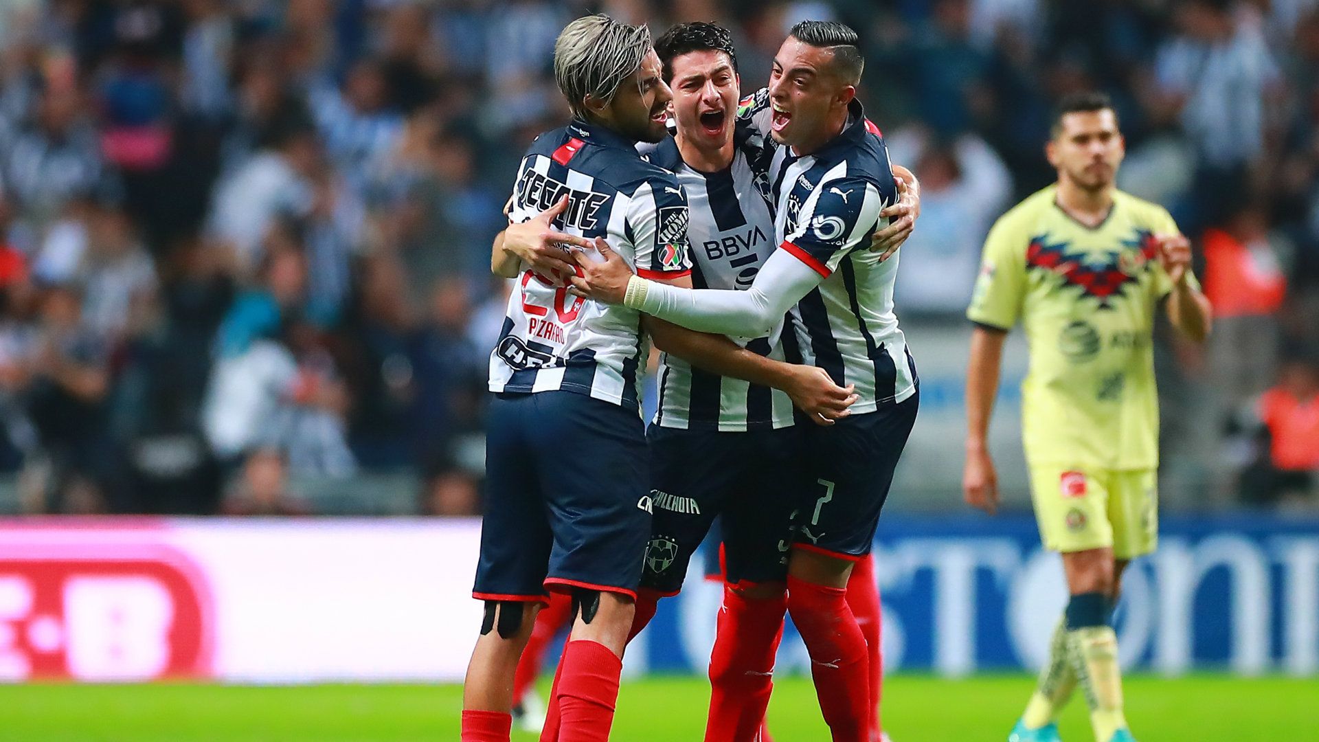 Funes Mori Ortíz Pizarro Monterrey vs América Apertura 2019