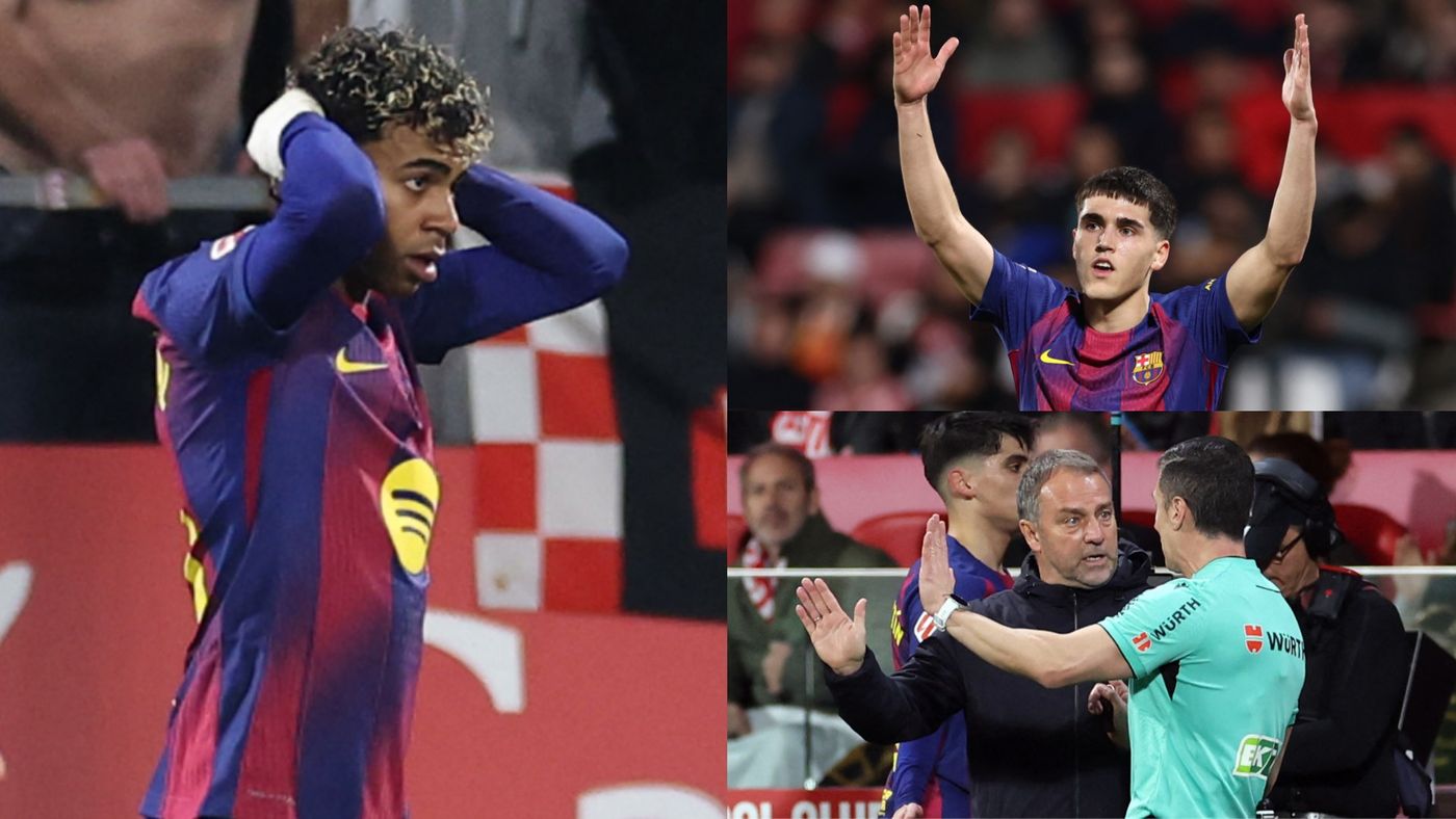 Avaliações do Barcelona contra Girona no Campeonato Espanhol: Yamal erra pênalti, Cubarsi oscila e gol polêmico complica Barça