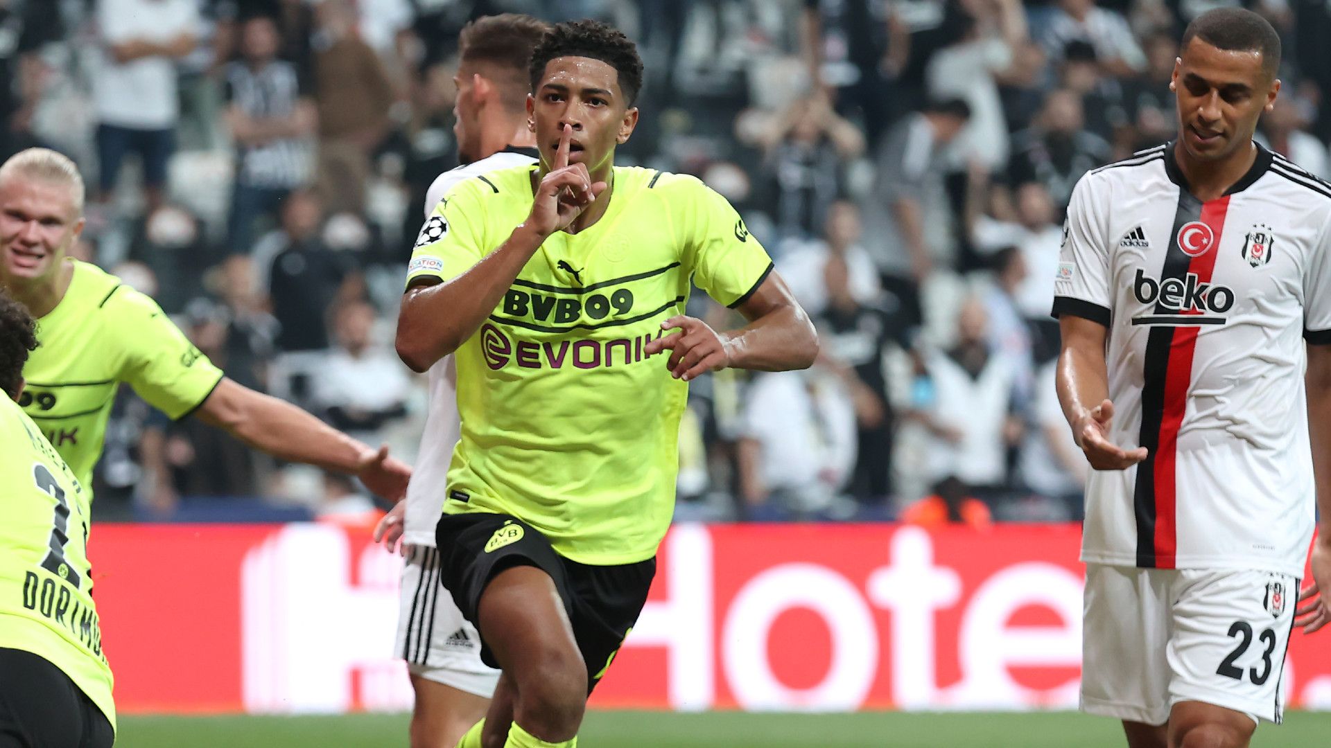 JUDE BELLINGHAM BORUSSIA DORTMUND UEFA CHAMPIONS LEAGUE 15092021