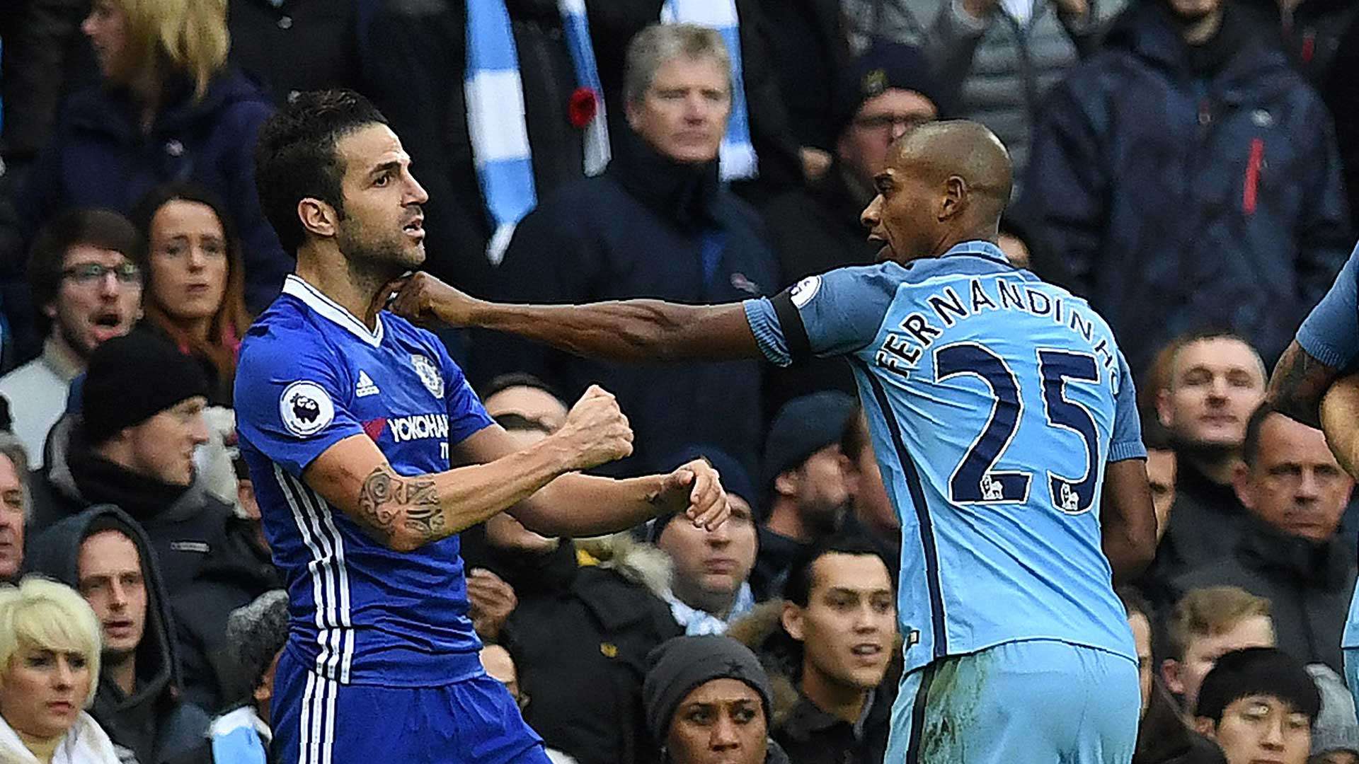 Fabregas versus Fernandinho