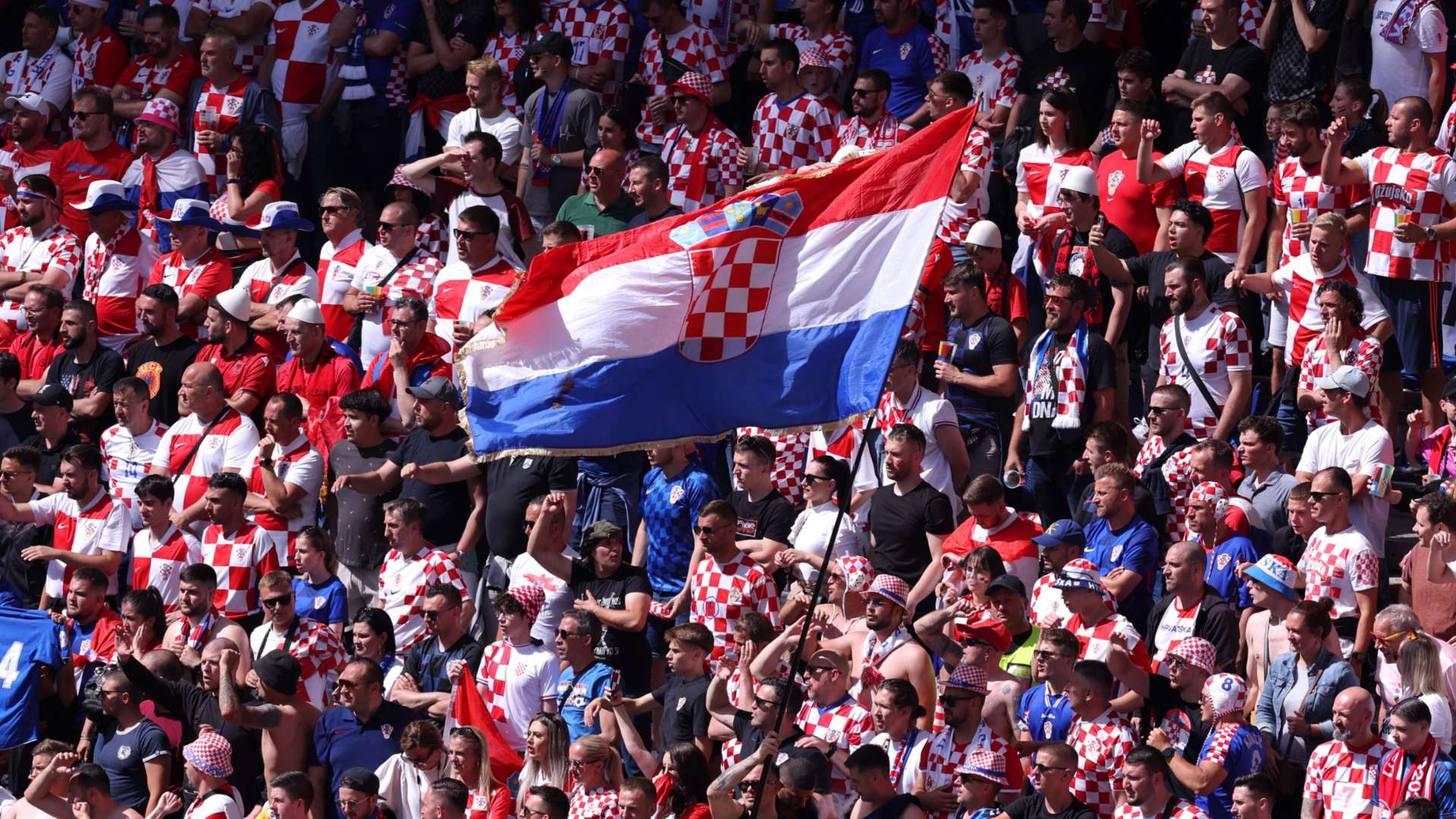 Croatia fans Euro 2024