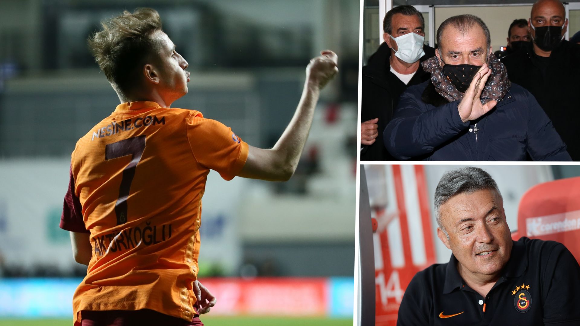 Kerem Aktürkoğlu & Fatih Terim & Domenec Torrent