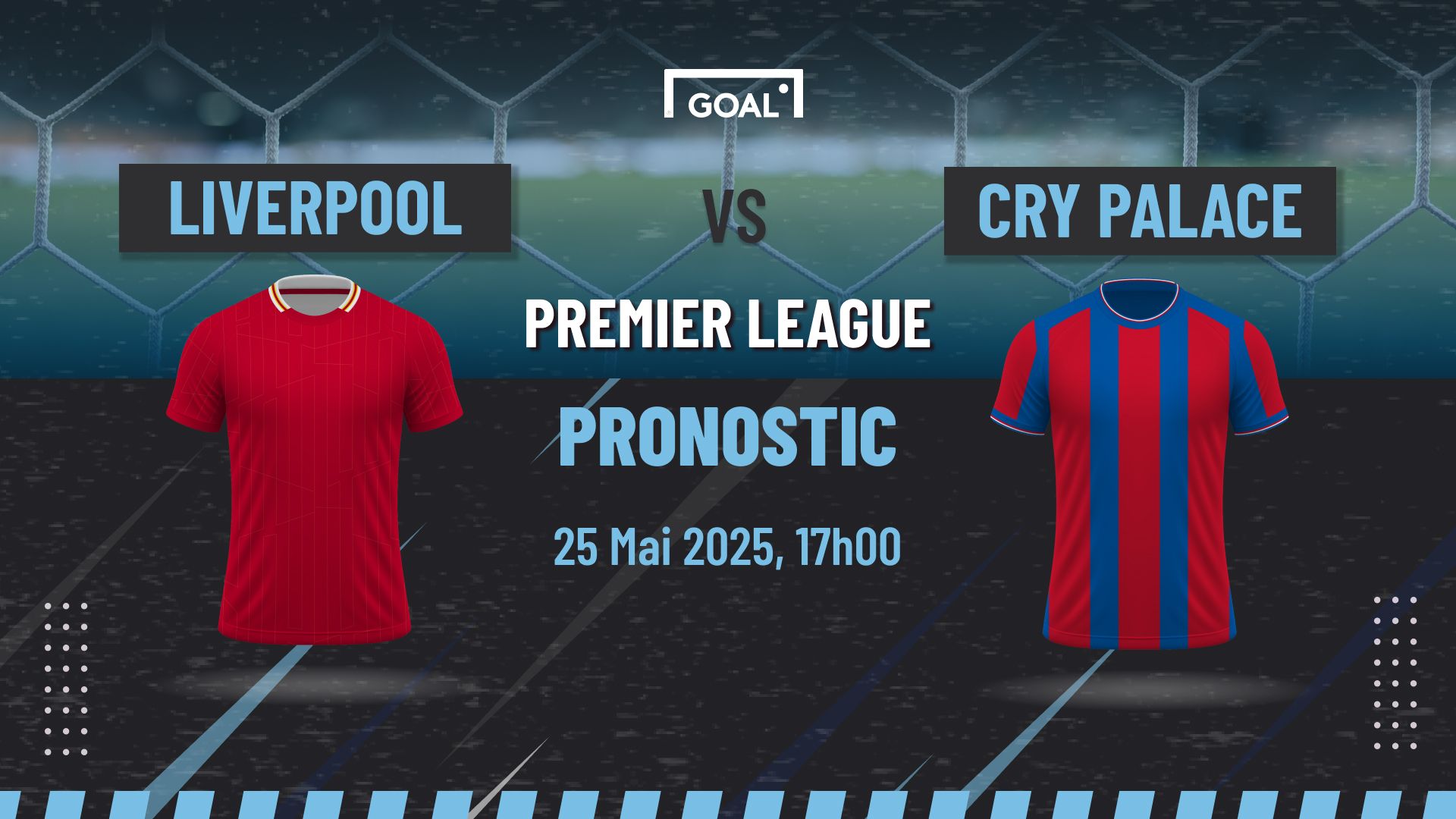 Pronostic Liverpool vs Crystal Palace