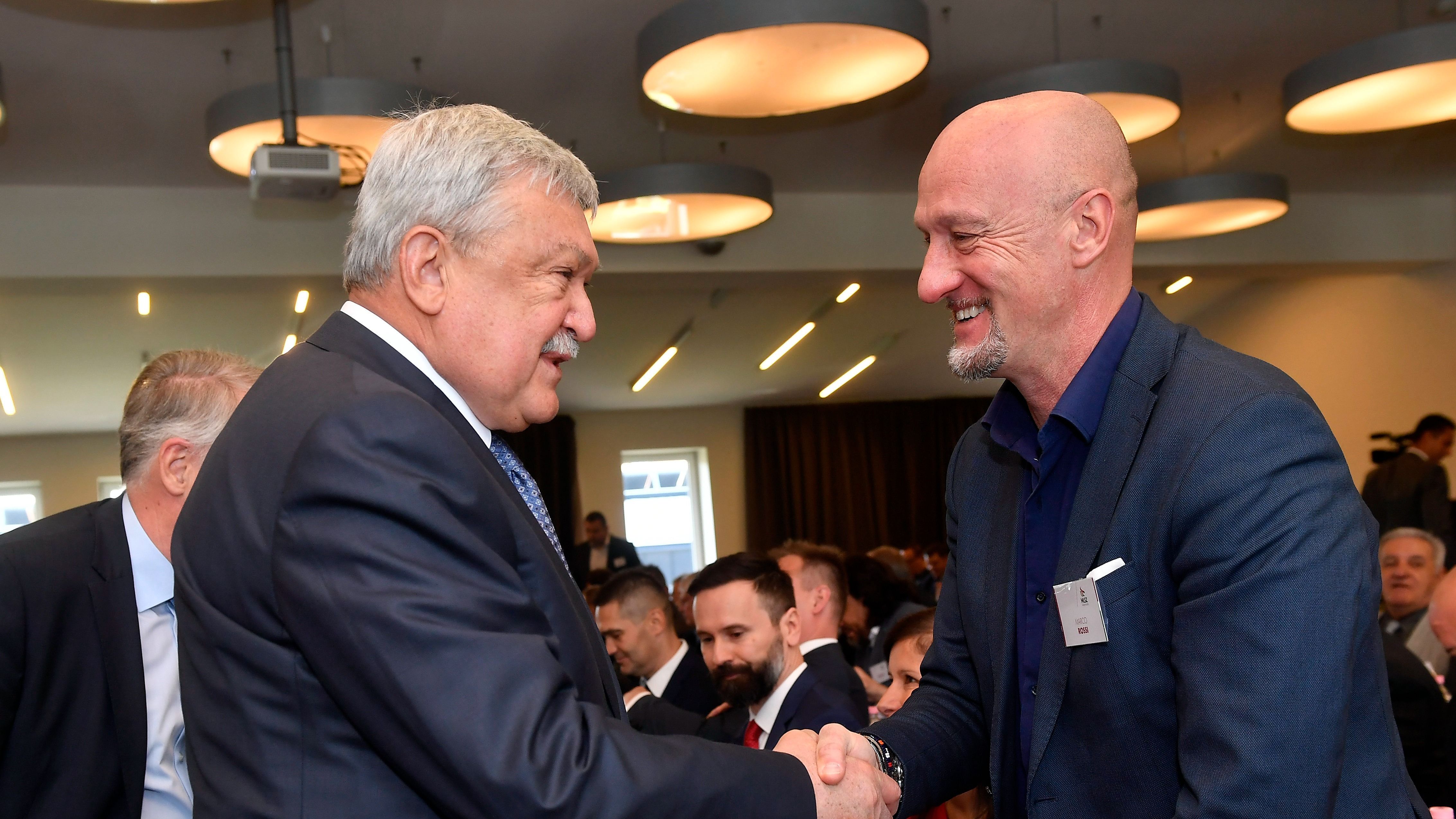 Csányi Sándor Marco Rossi