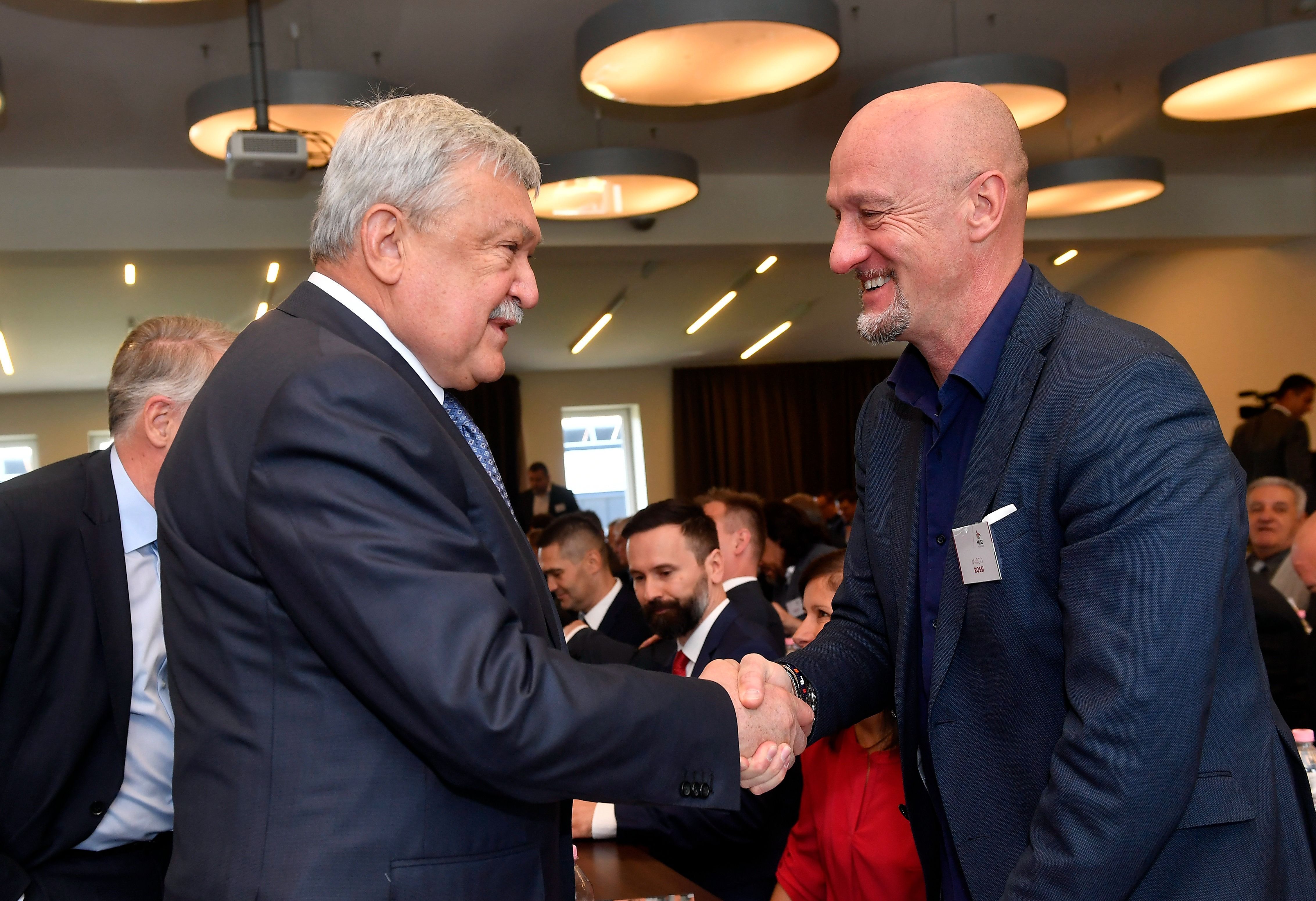 Csányi Sándor Marco Rossi