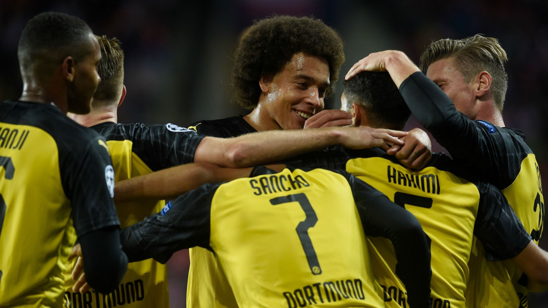 Slavia Prag Borussia Dortmund Goal Celebration Champions League 10022019