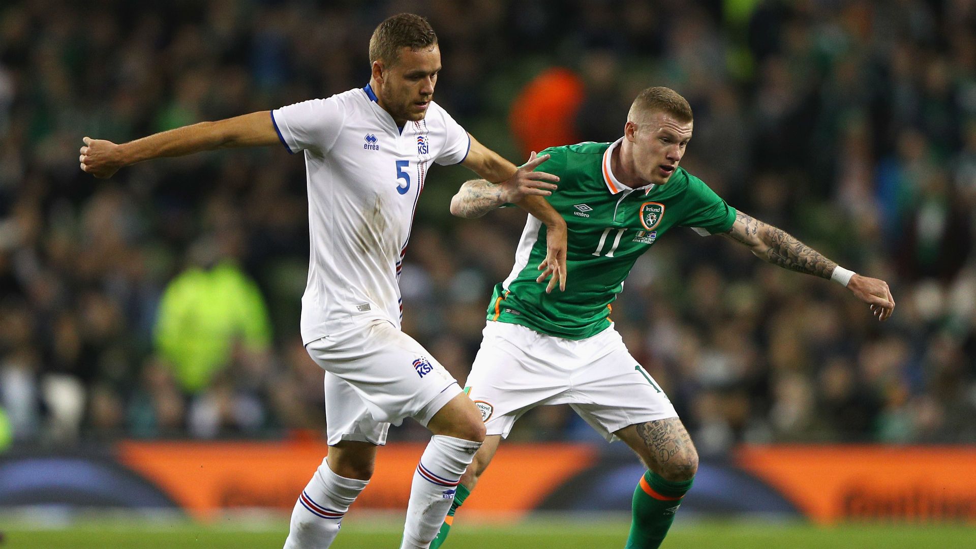 James McClean Sverrir Ingi Ingason Republic of Ireland Iceland 28032017