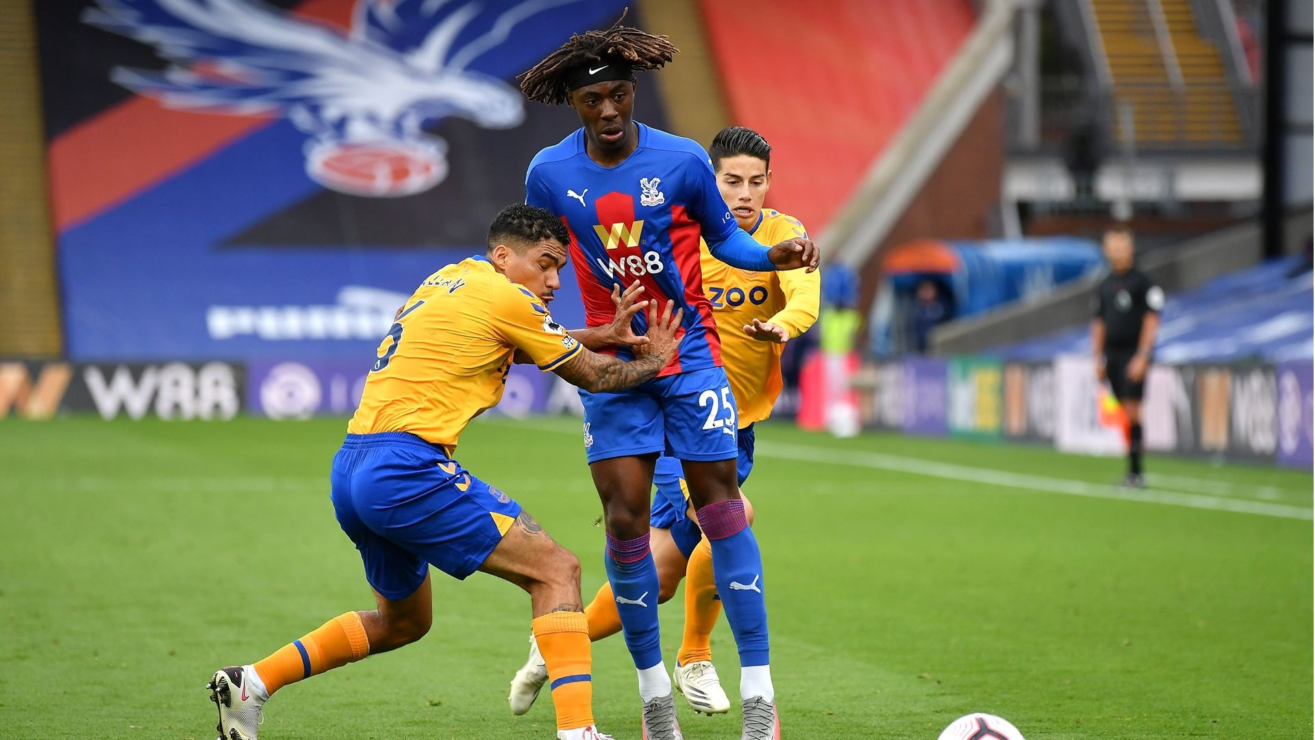 Crystal Palace Everton Premier League 2020